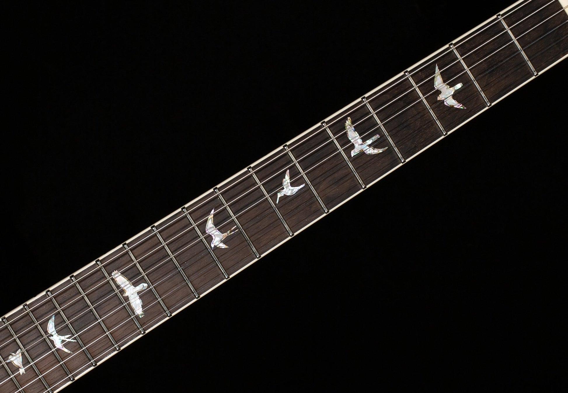 PRS Wood Library Willcutt Exclusive McCarty 594 Hollowbody II Violet Blue Burst 10 Top (137)