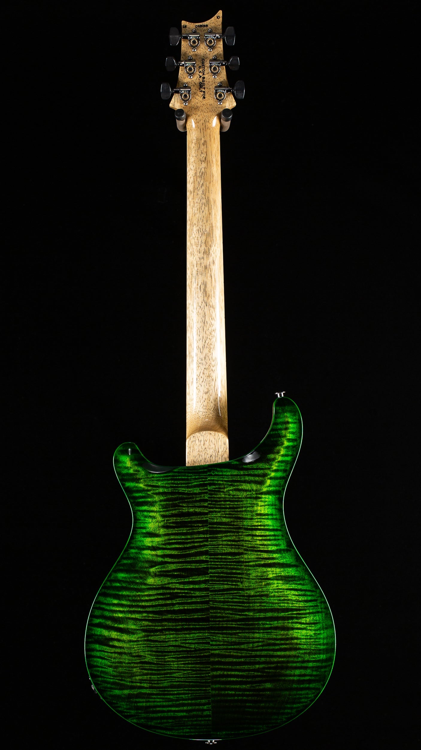 PRS Wood Library Willcutt Exclusive McCarty 594 Hollowbody II Jade Smokeburst 10 Top (138)