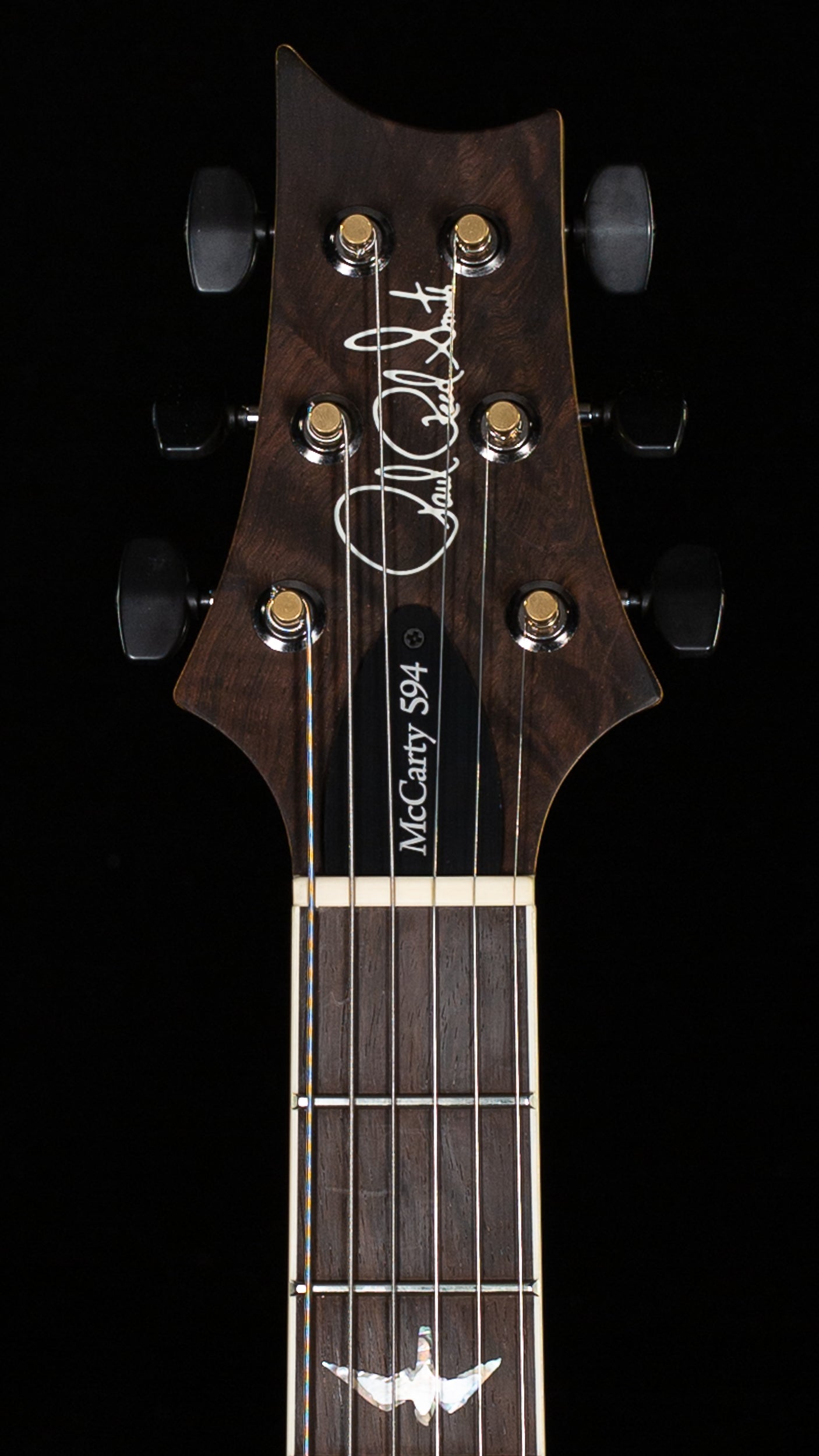 PRS Wood Library Willcutt Exclusive McCarty 594 Hollowbody II Jade Smokeburst 10 Top (138)