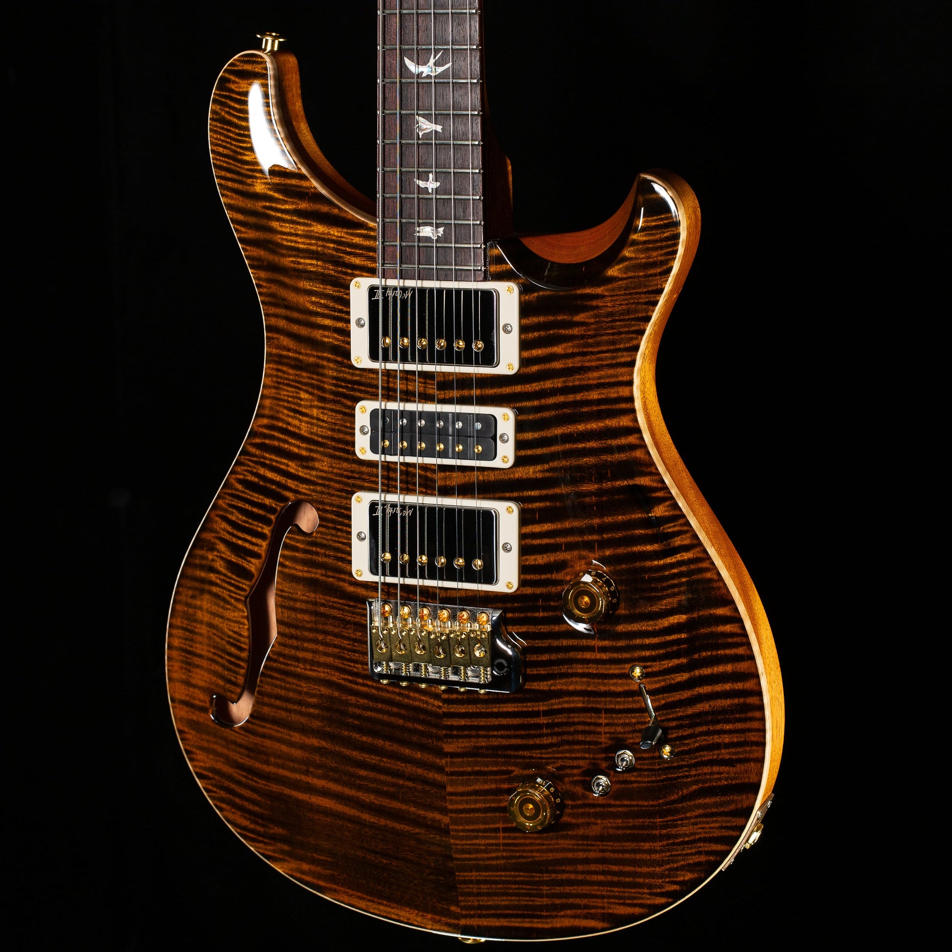 PRS Special Semi-Hollow Tiger Eye 10 Top (593)