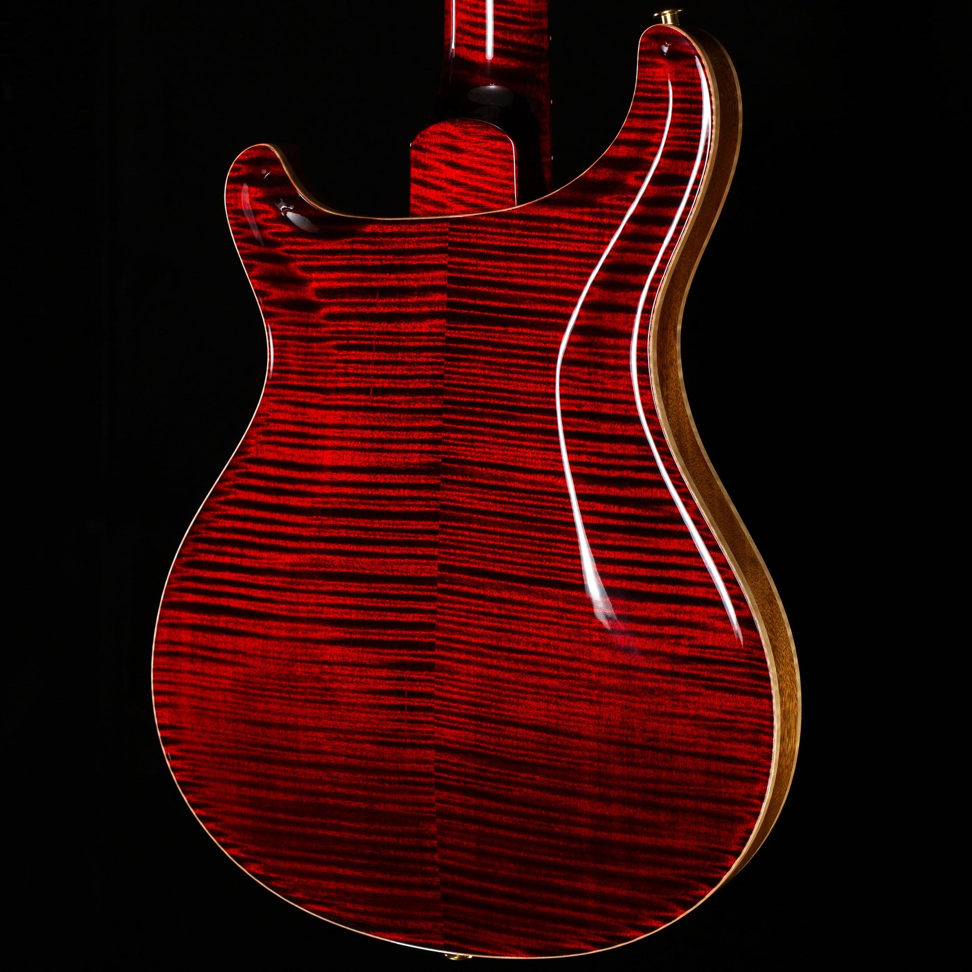 PRS Wood Library Willcutt Exclusive Hollowbody II Piezo Red Tiger Stained Neck 10 Top (088)