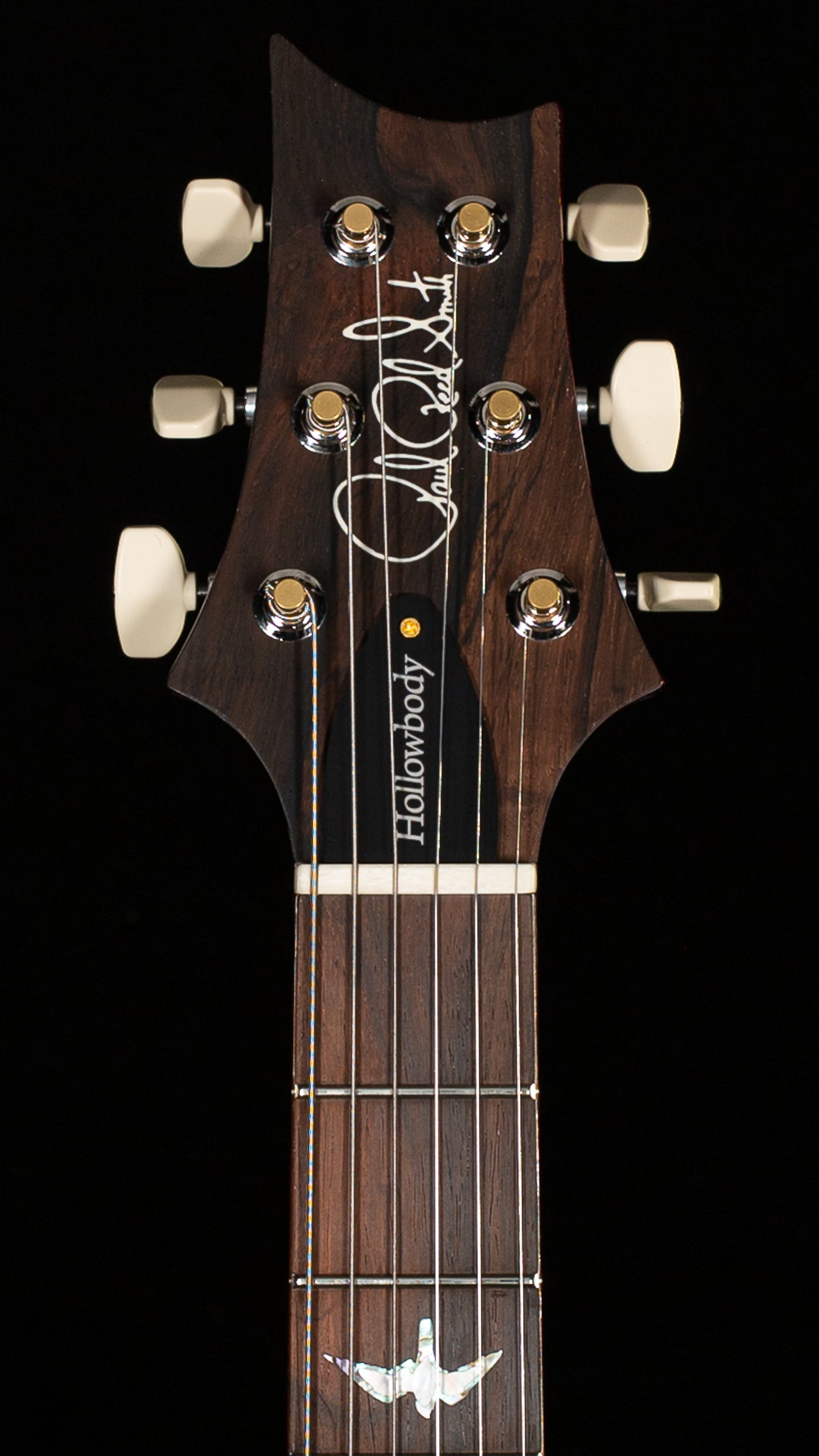 PRS Wood Library Willcutt Exclusive Hollowbody II Piezo Red Tiger Stained Neck 10 Top (088)