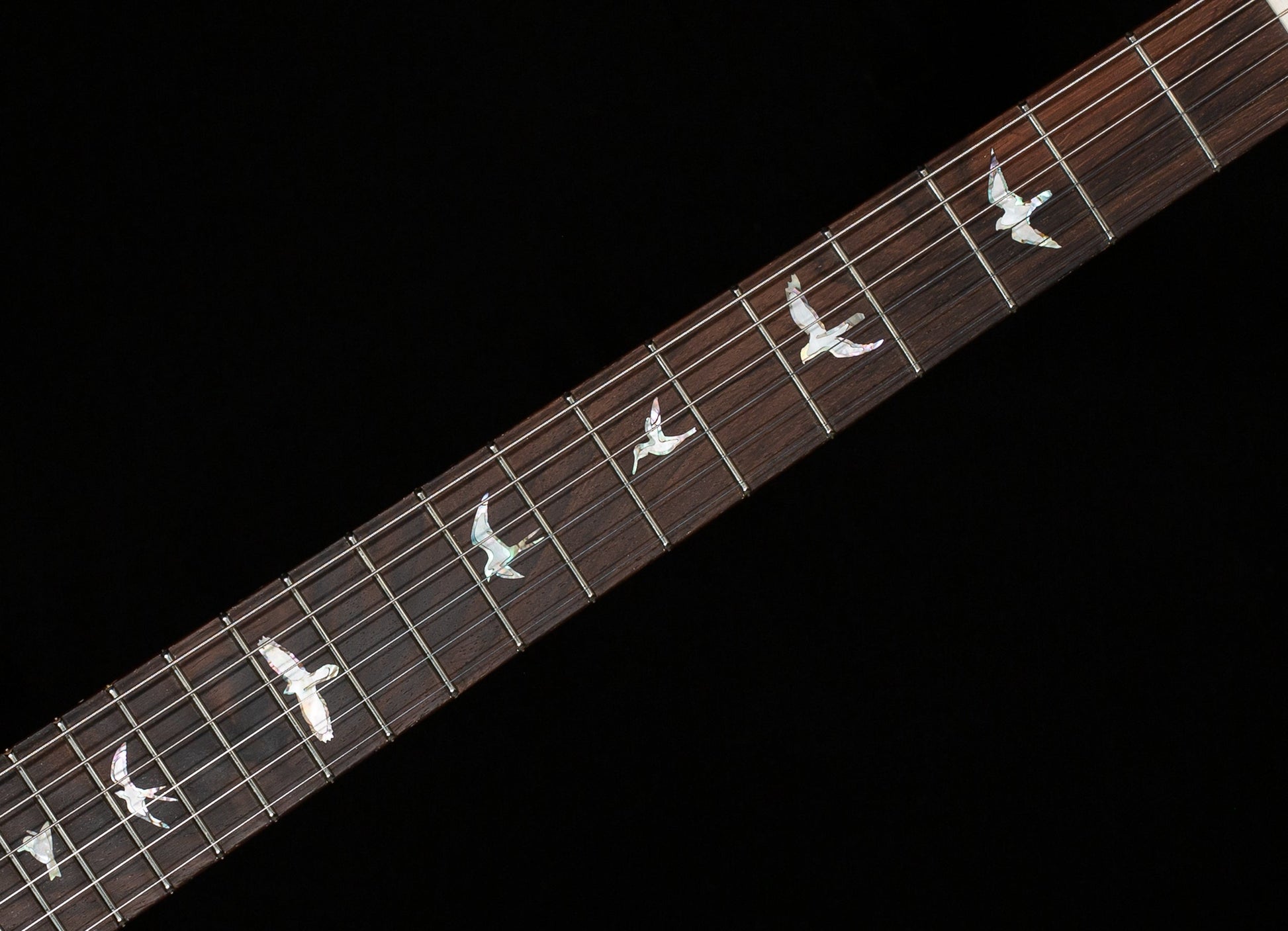 PRS Wood Library Willcutt Exclusive Hollowbody II Piezo Red Tiger Stained Neck 10 Top (088)