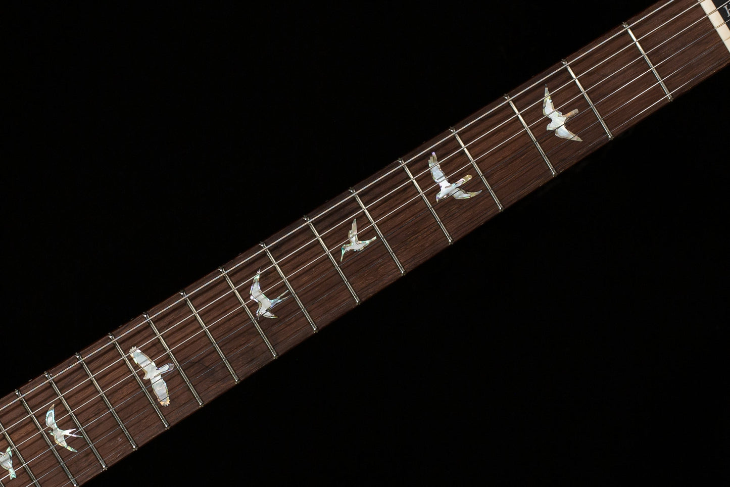 PRS Wood Library Willcutt Exclusive Hollowbody II Piezo Cobalt Smokeburst Stained Neck 10 Top Quilt (090)