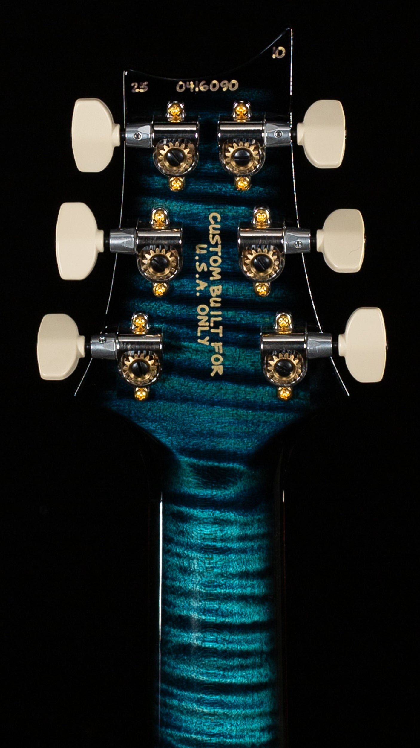 PRS Wood Library Willcutt Exclusive Hollowbody II Piezo Cobalt Smokeburst Stained Neck 10 Top Quilt (090)