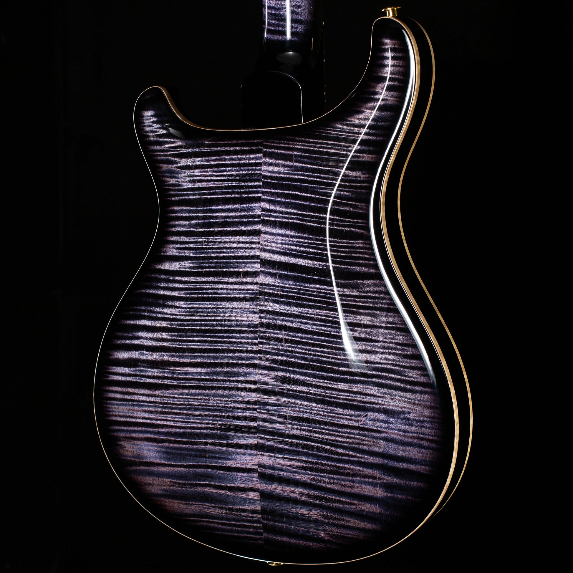 PRS Wood Library Willcutt Exclusive Hollowbody II Piezo Purple Mist Stained Neck 10 Top Quilt (091)