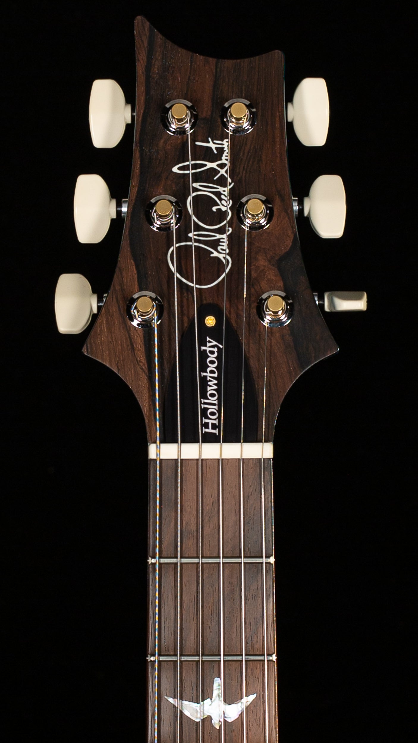 PRS Wood Library Willcutt Exclusive Hollowbody II Piezo Carroll Blue Stained Neck 10 Top (093)
