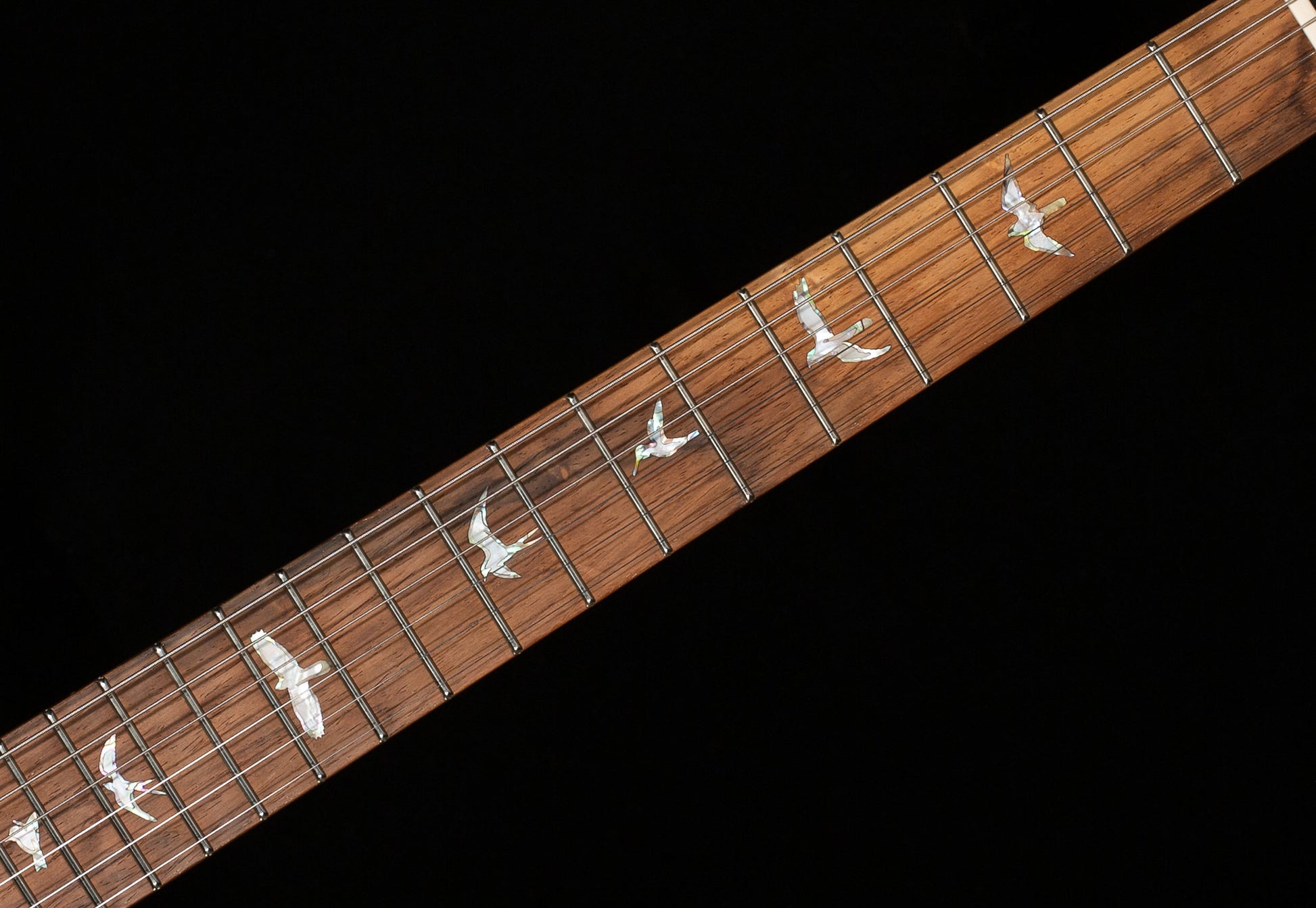 PRS Wood Library Willcutt Exclusive Hollowbody II Piezo Cobalt Smokeburst Stained Neck 10 Top Quilt (094)