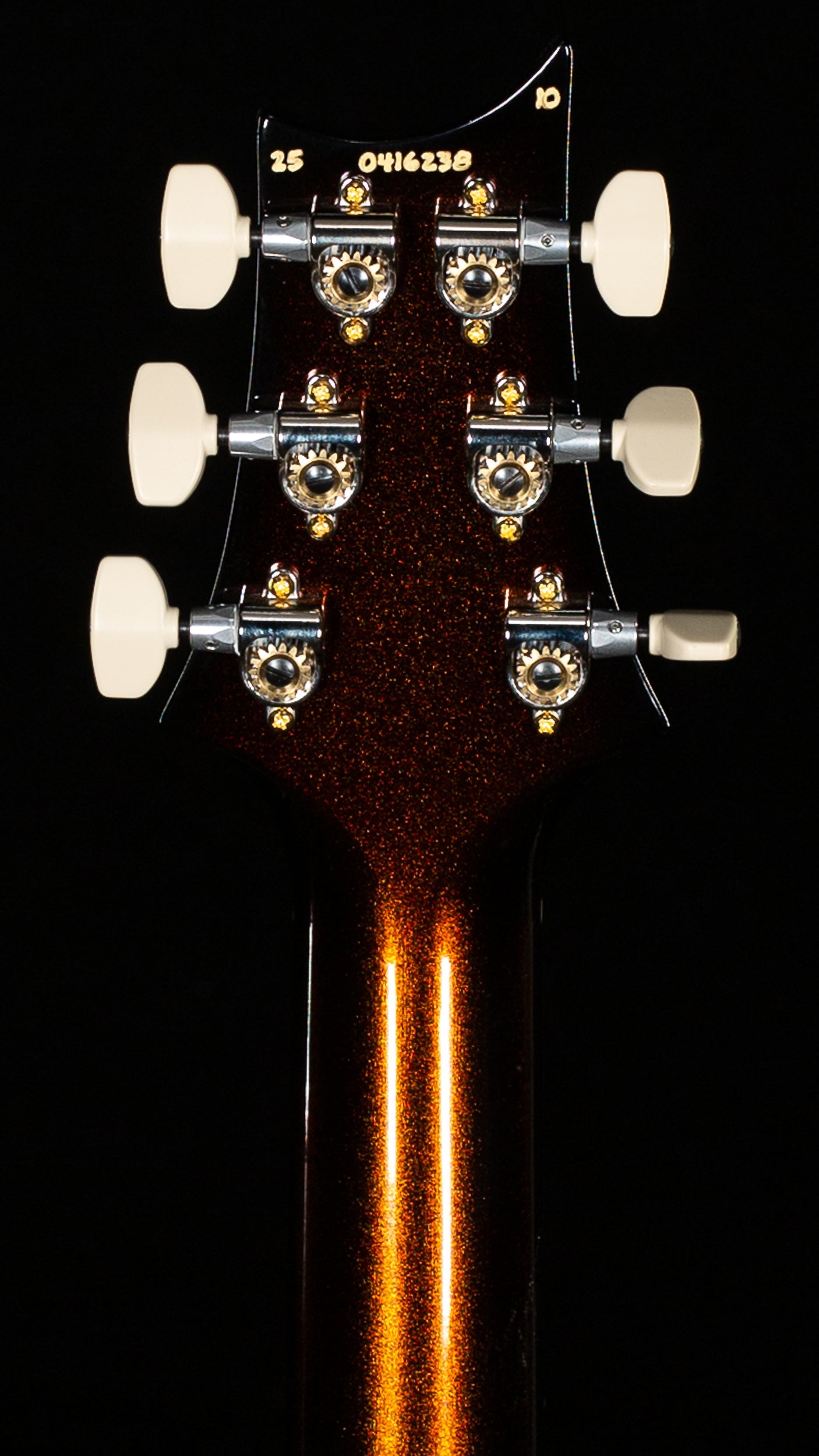 PRS Custom 24 Sprayer's Choice Tiger Eye/Copper Iridescent Back 10 Top (238)