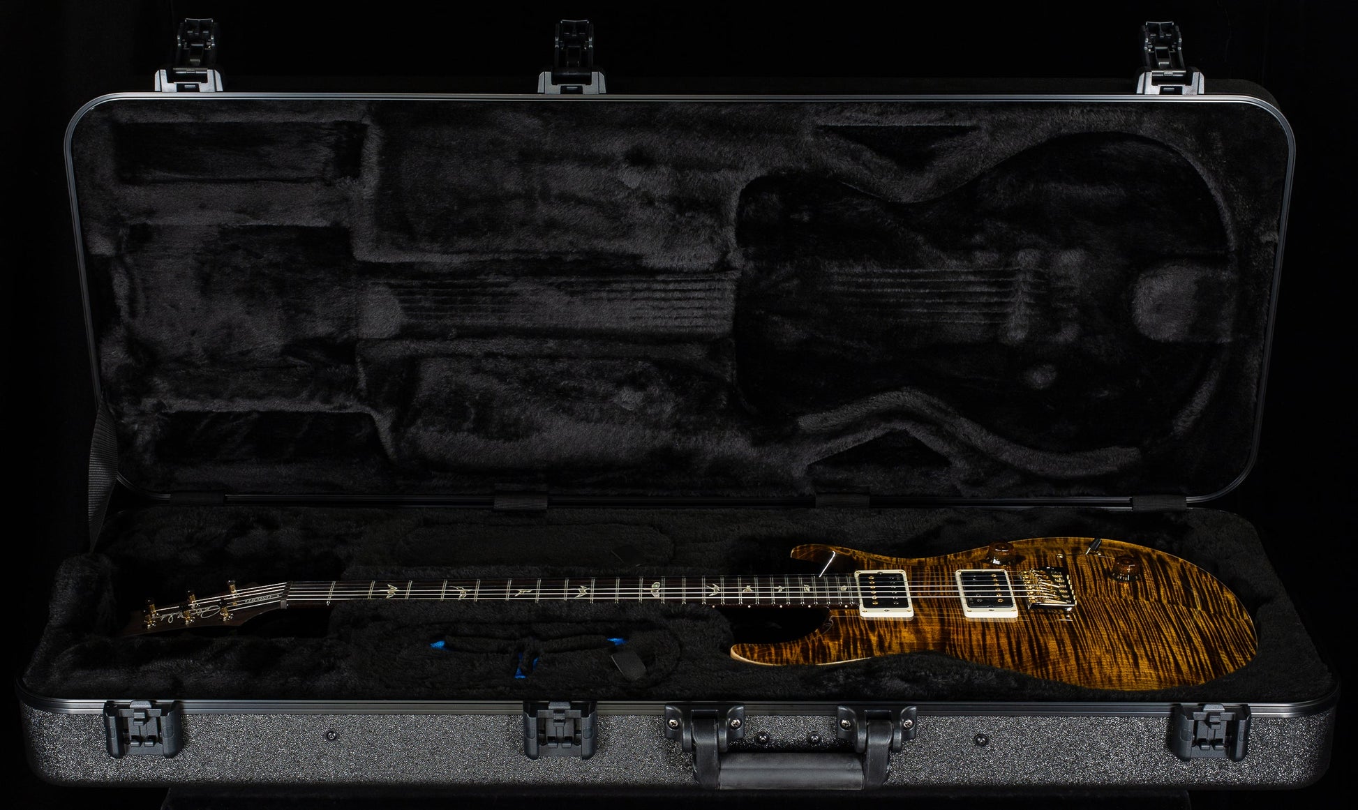 PRS Custom 24 Sprayer's Choice Tiger Eye/Copper Iridescent Back 10 Top (238)