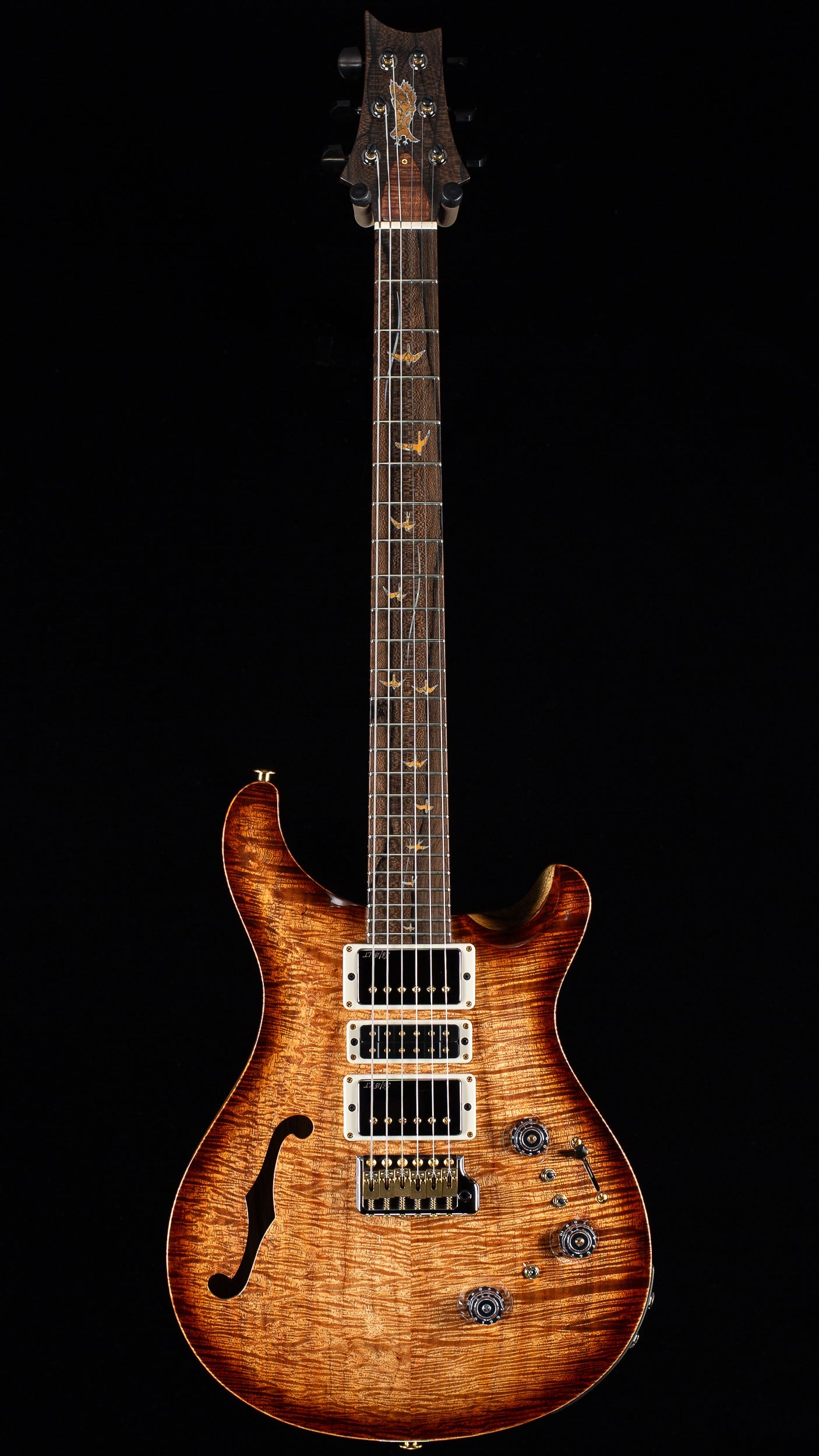 PRS Private Stock 11091 Special Semi-Hollow Piezo Natural Smokeburst (411)