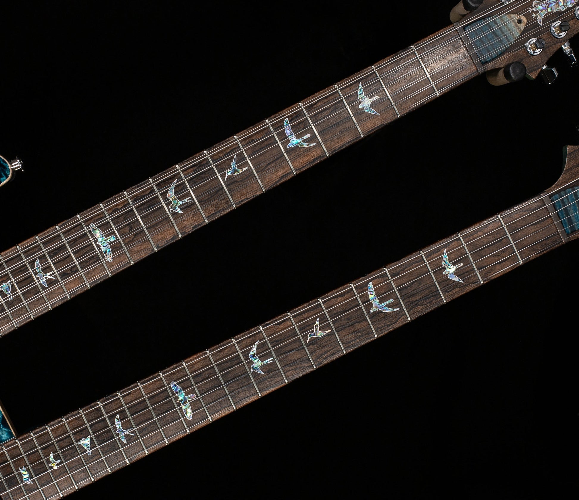 PRS Private Stock 12258 Custom 22 6/12 Doubleneck Slate Glow (636)