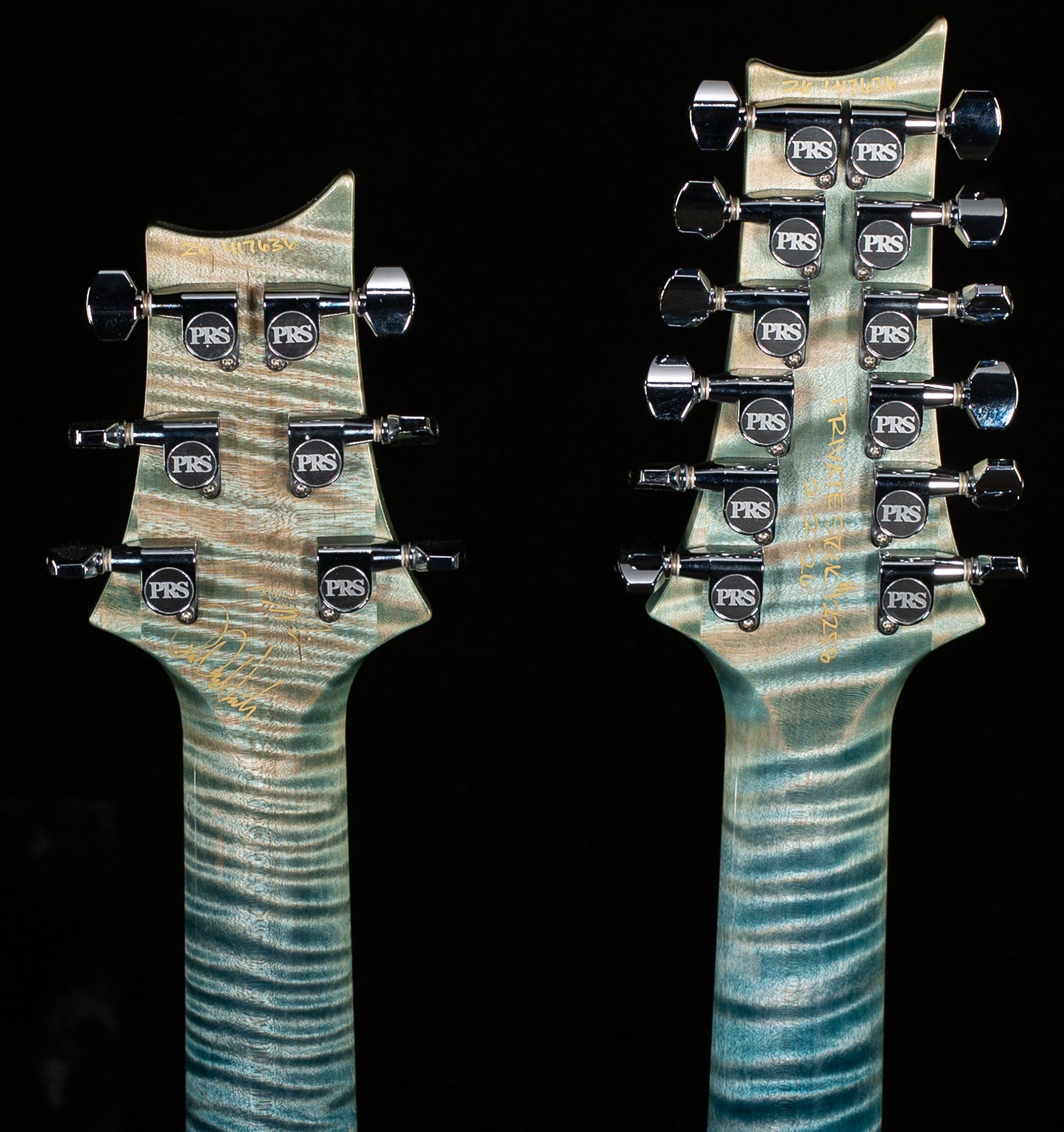 PRS Private Stock 12258 Custom 22 6/12 Doubleneck Slate Glow (636)