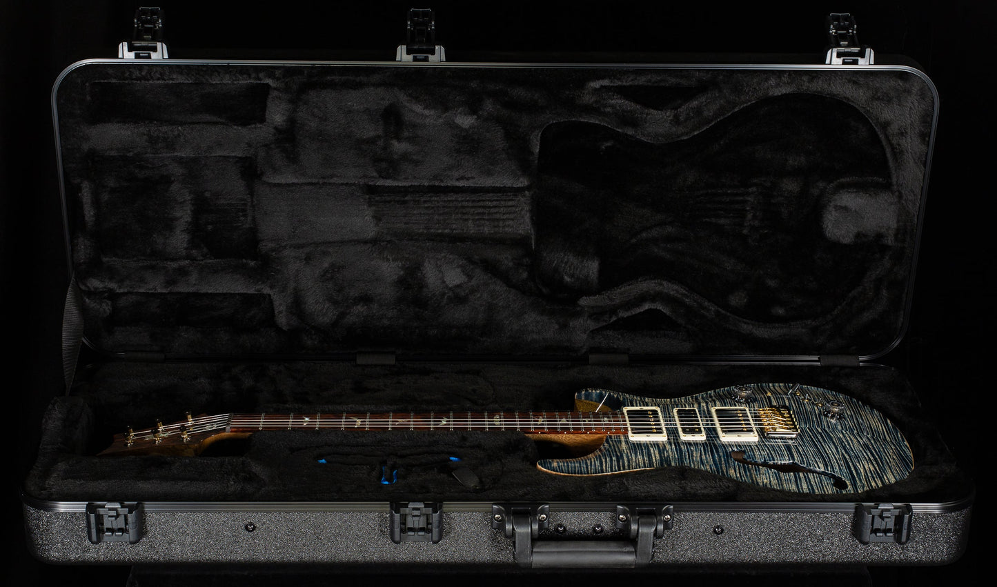 PRS 40th Anniversary Special Semi-Hollow Faded Whale Blue Artist Top (069)