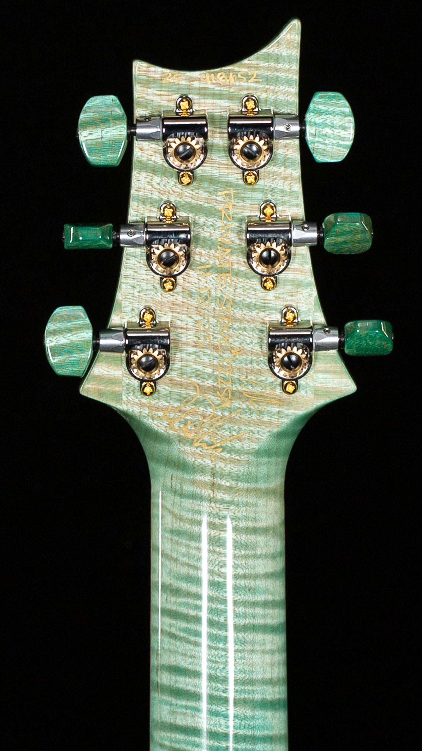 PRS Private Stock 12259 Custom 24 Bahamian Blue Glow Koi Fish (652)