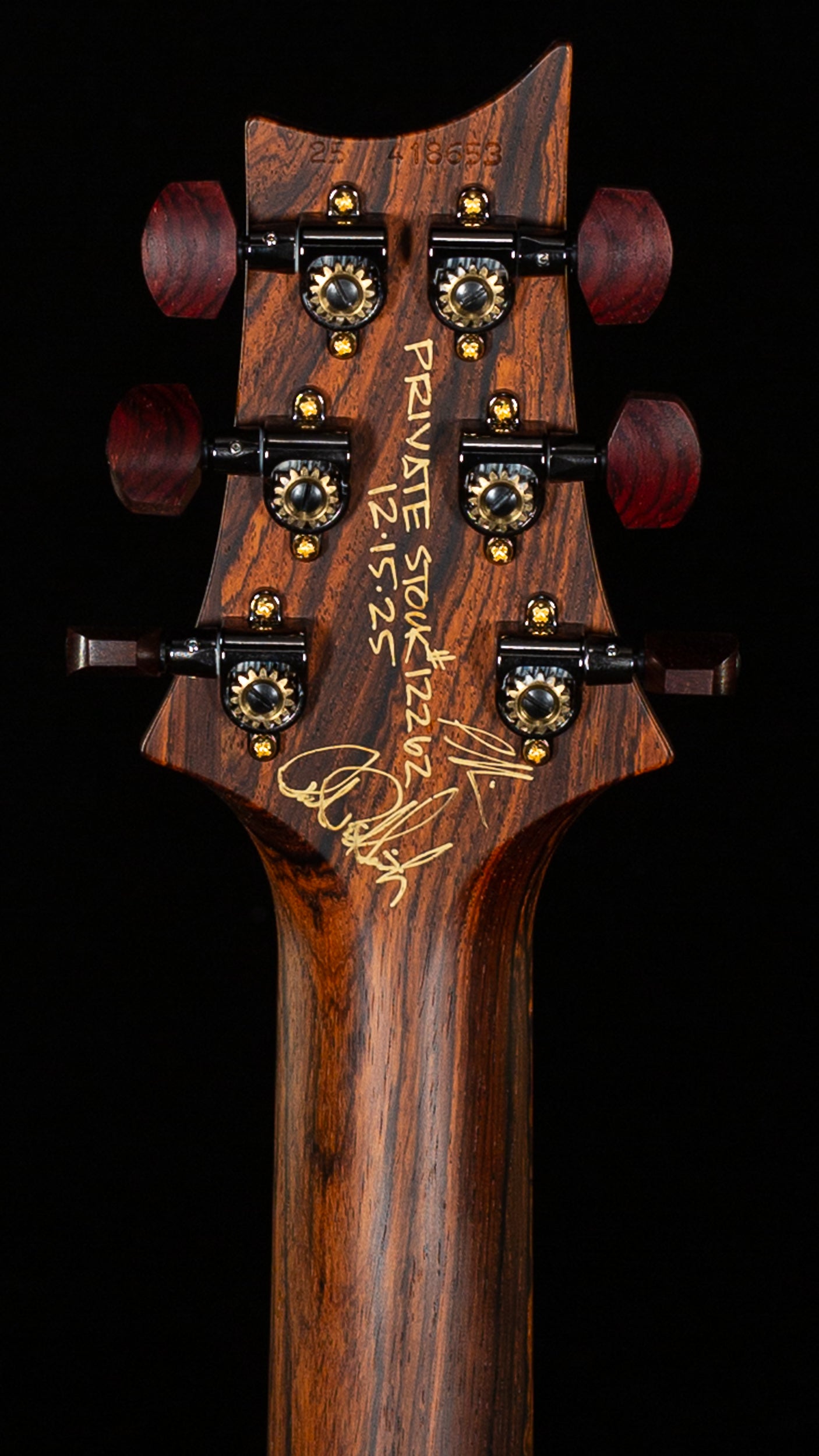 PRS Private Stock 12262 Studio Electric Tiger Maple Burl (653)