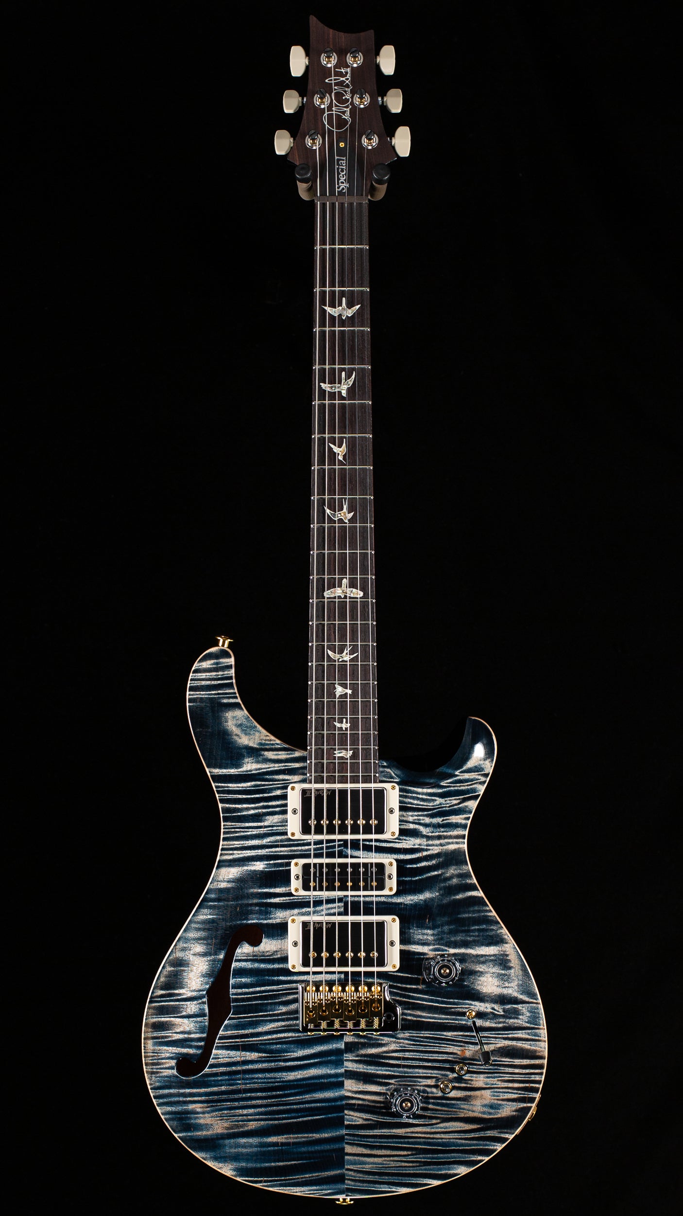 PRS Special Semi-Hollow Faded Whale Blue 10 Top (245)