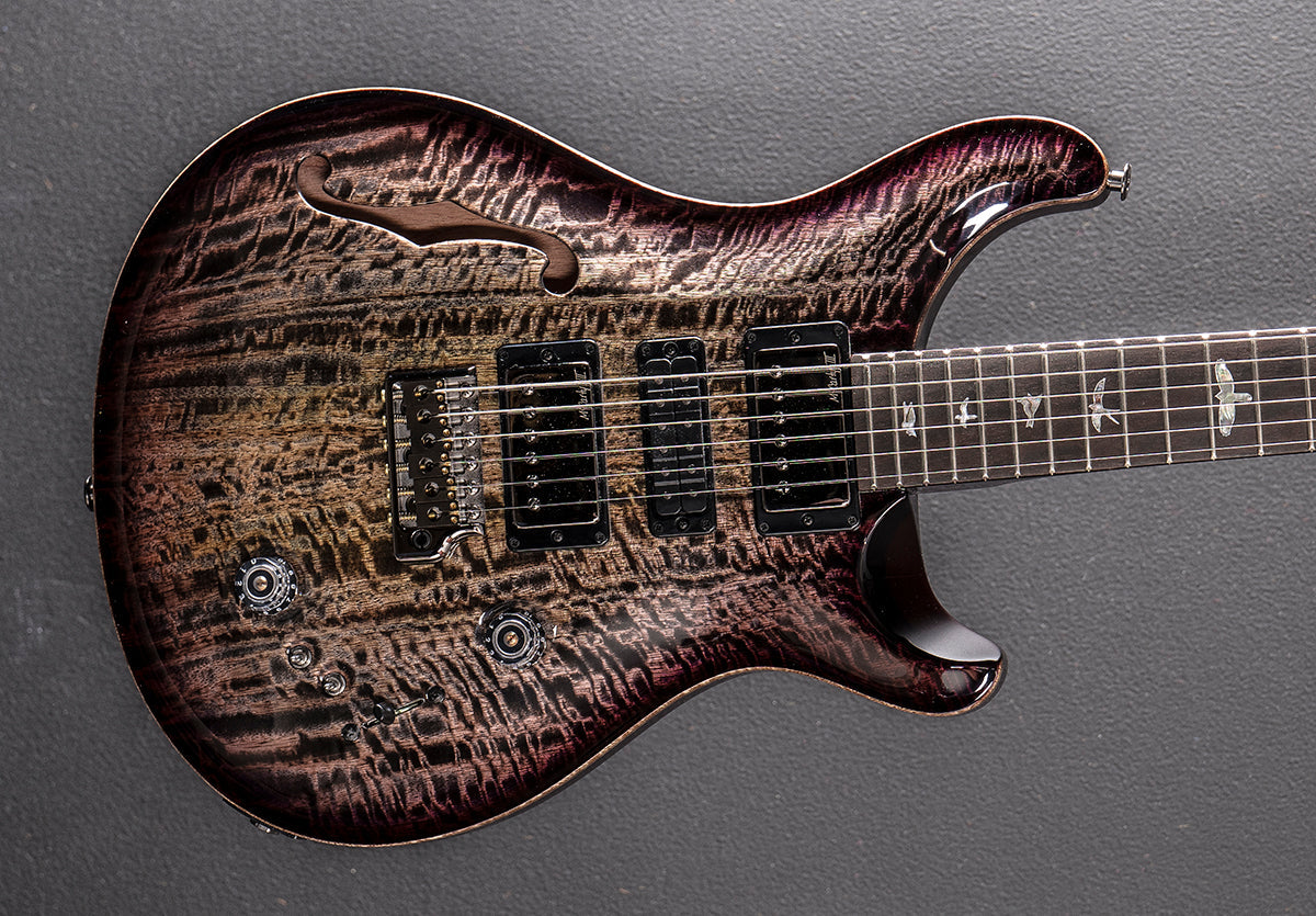 Special Semi-Hollow Mango Top Limited Edition - Charcoal Purple Burst