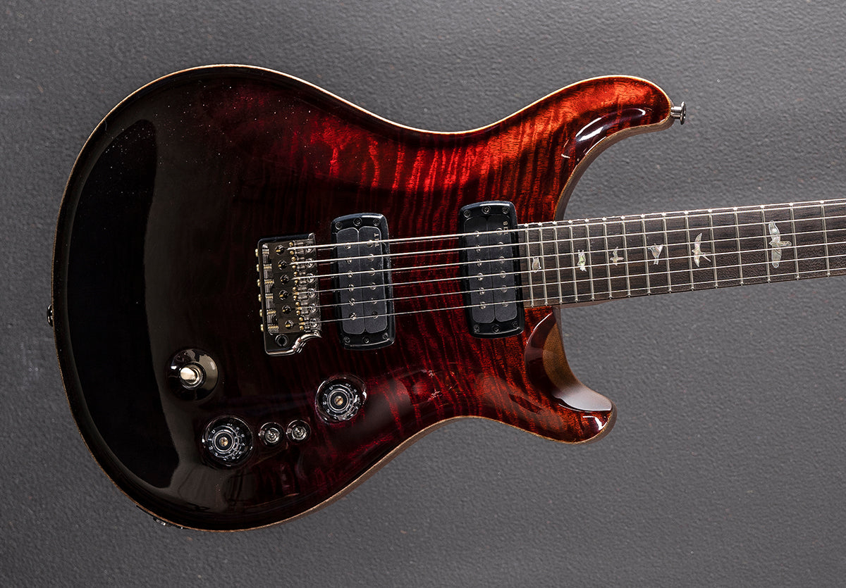 Custom 24-08 Mango Top Limited Edition - Fire Red Gray/Black Fade