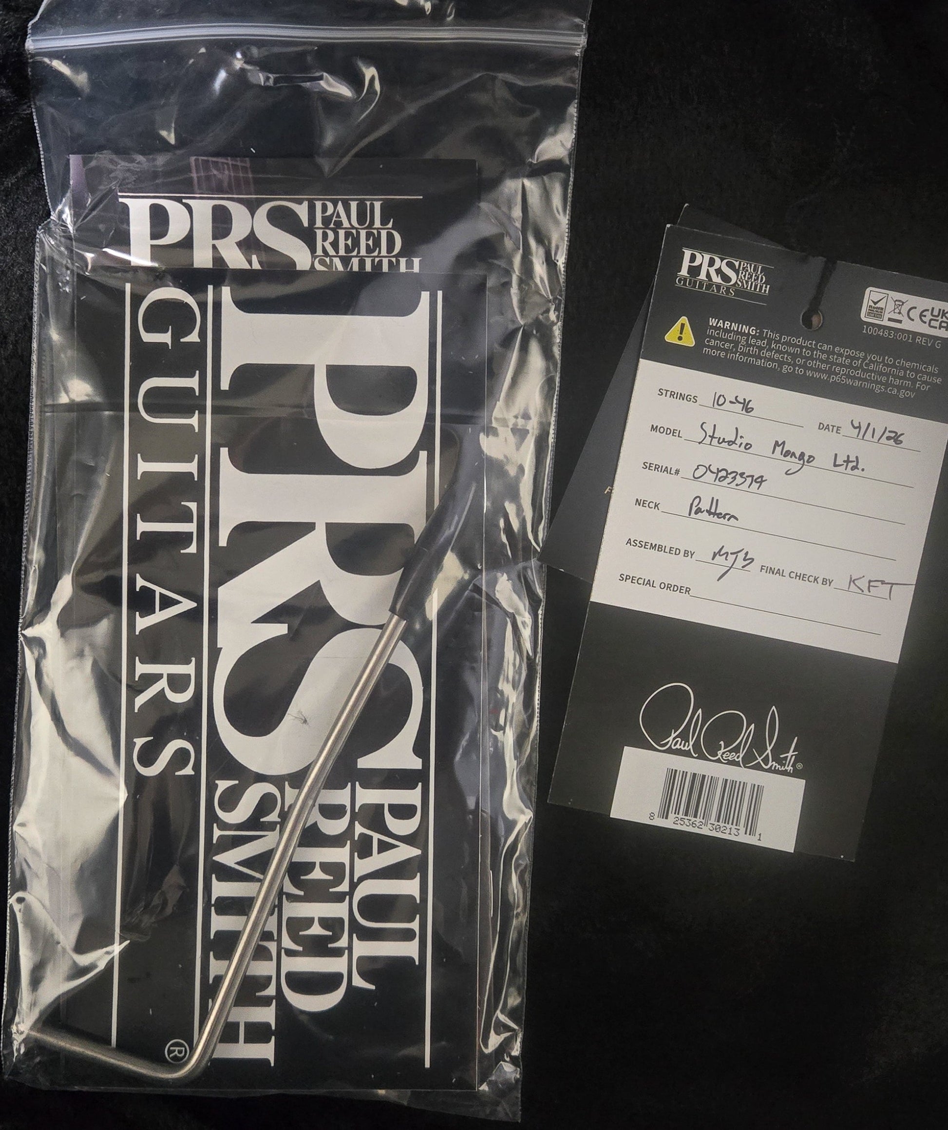 PRS Limited Edition Studio 22 Mango Top Cobalt Smokeburst (379)