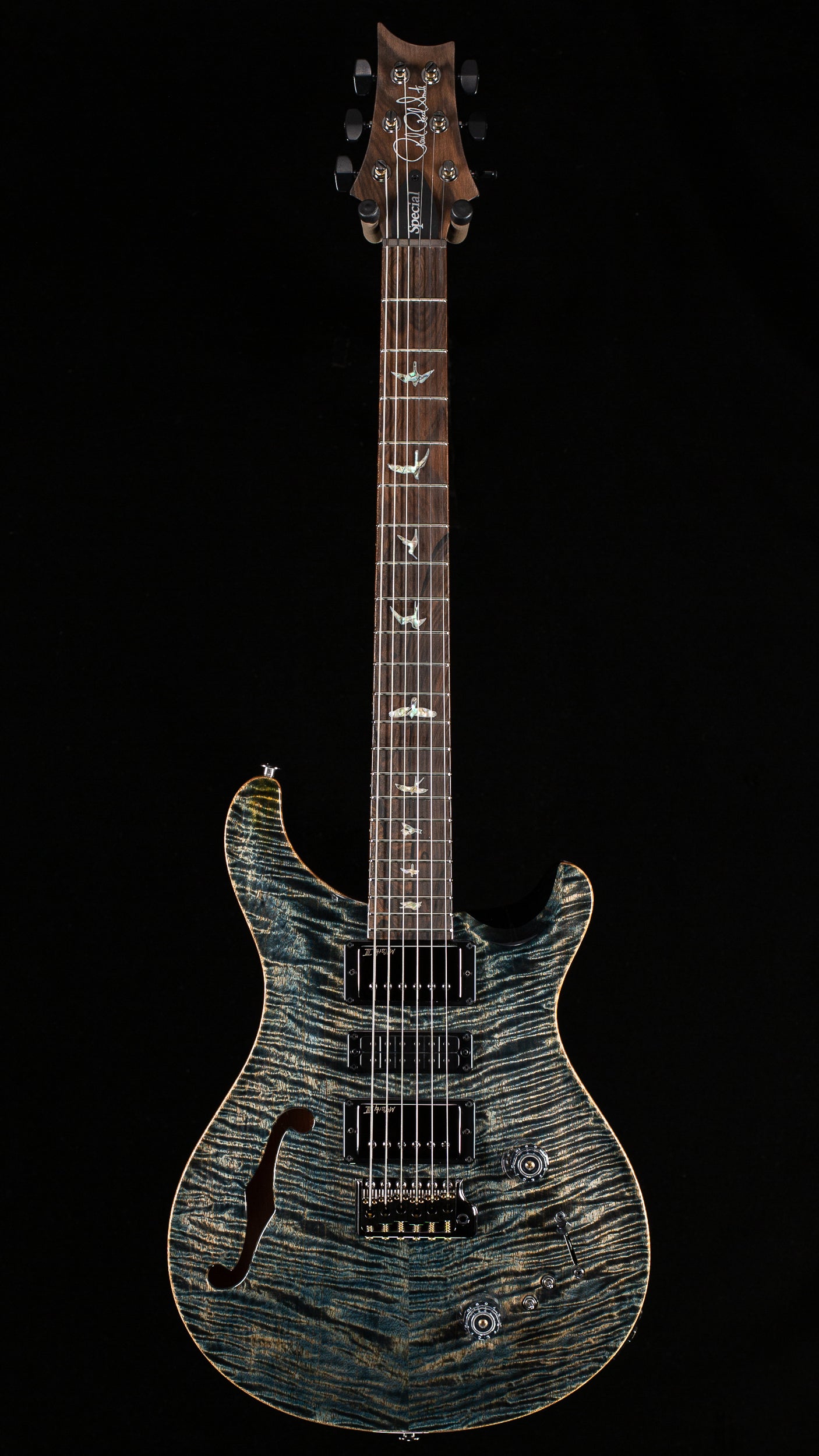 PRS Limited Edition Special Semi-Hollow Mango Top Faded Whale Blue (863)