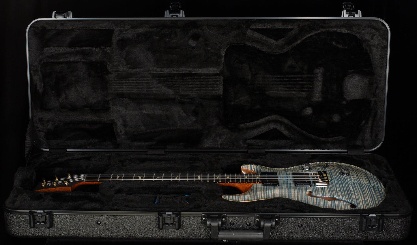 PRS Custom 24 Semi-Hollow Limited Edition Faded Indigo Artist top (441)