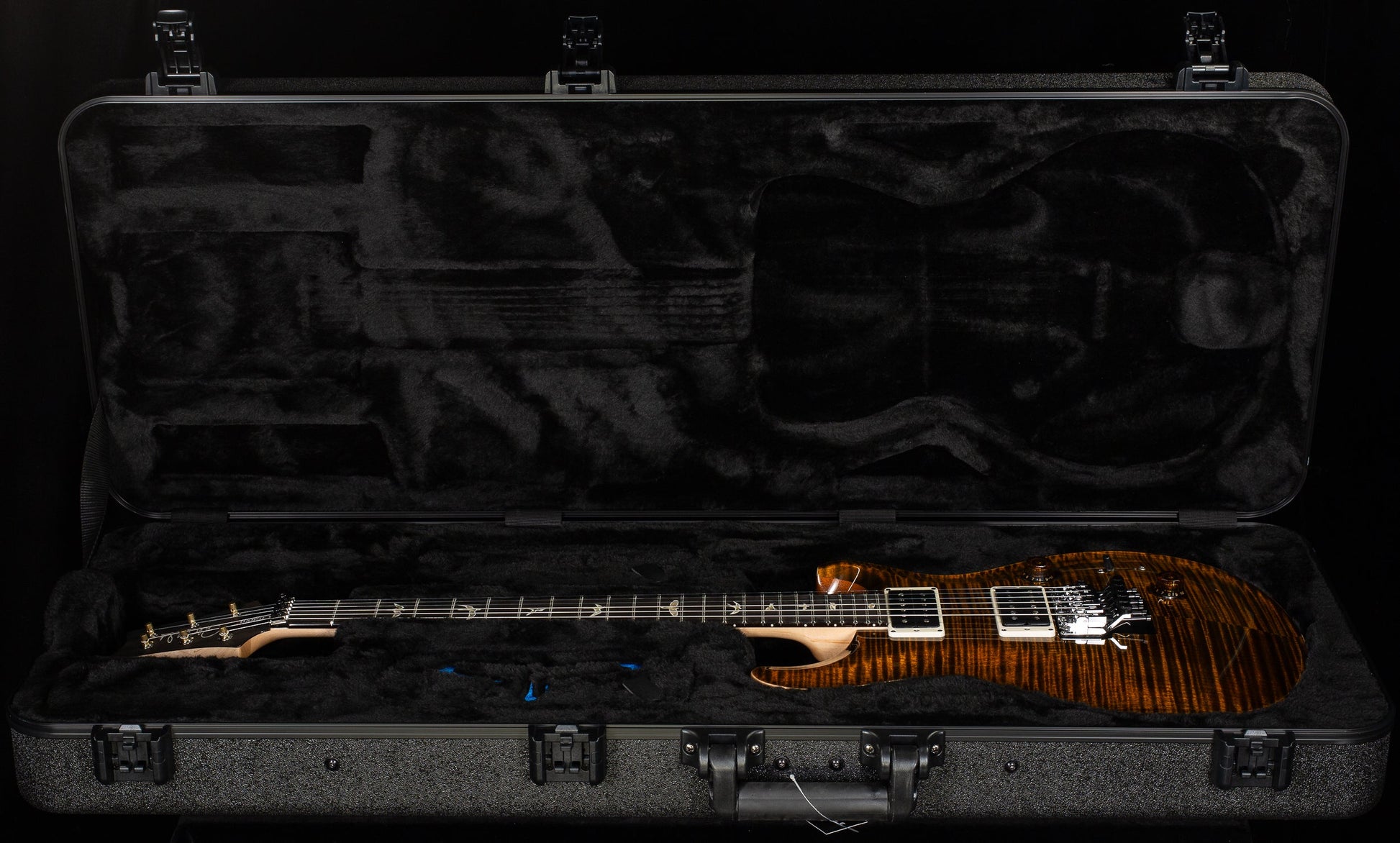 PRS Custom 24 Floyd Private Stock Color Tiger Eye 10 Top (082)