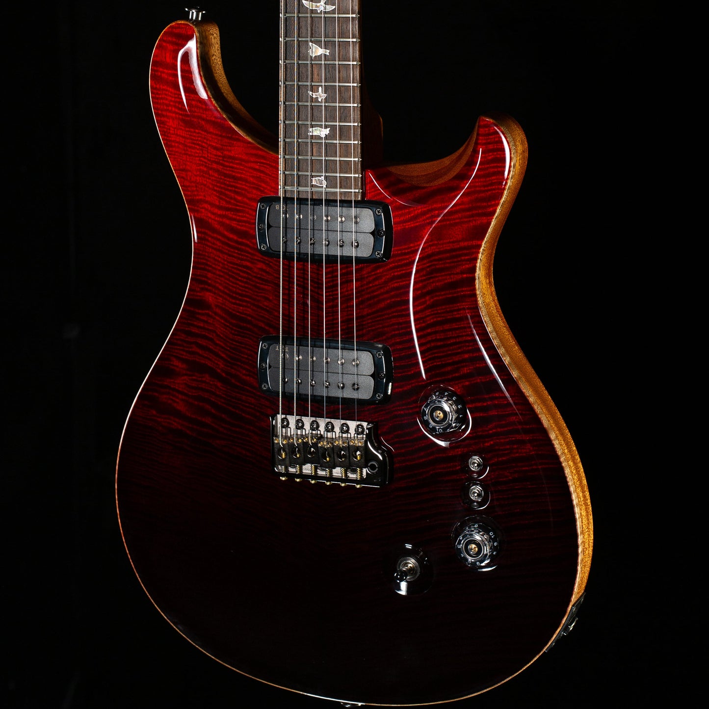 PRS Custom 24-08 Mango Limited Edition Fire Red/Gray Black Fade (693)