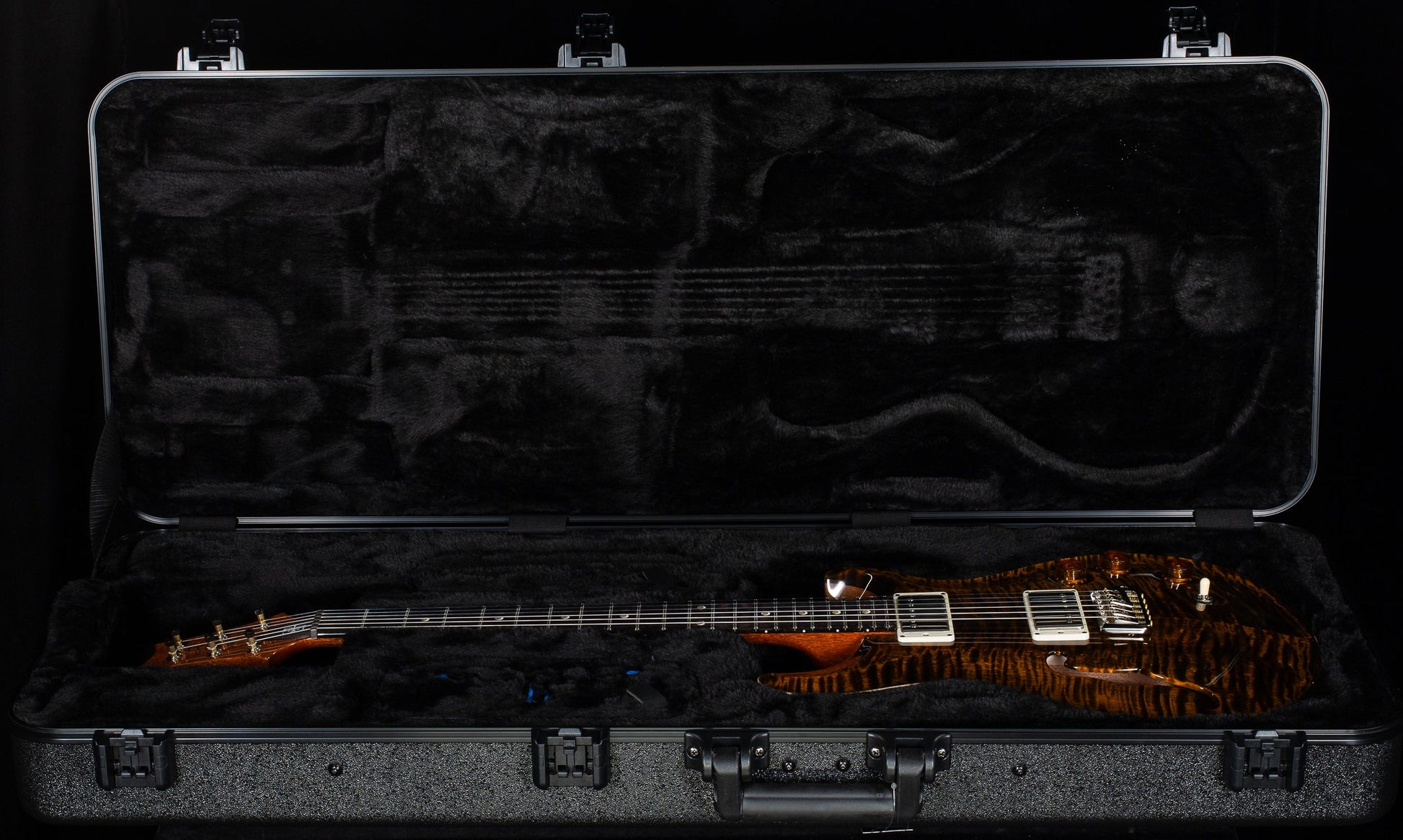 PRS  DGT Semi-Hollow Private Stock Color Tiger Eye (694)