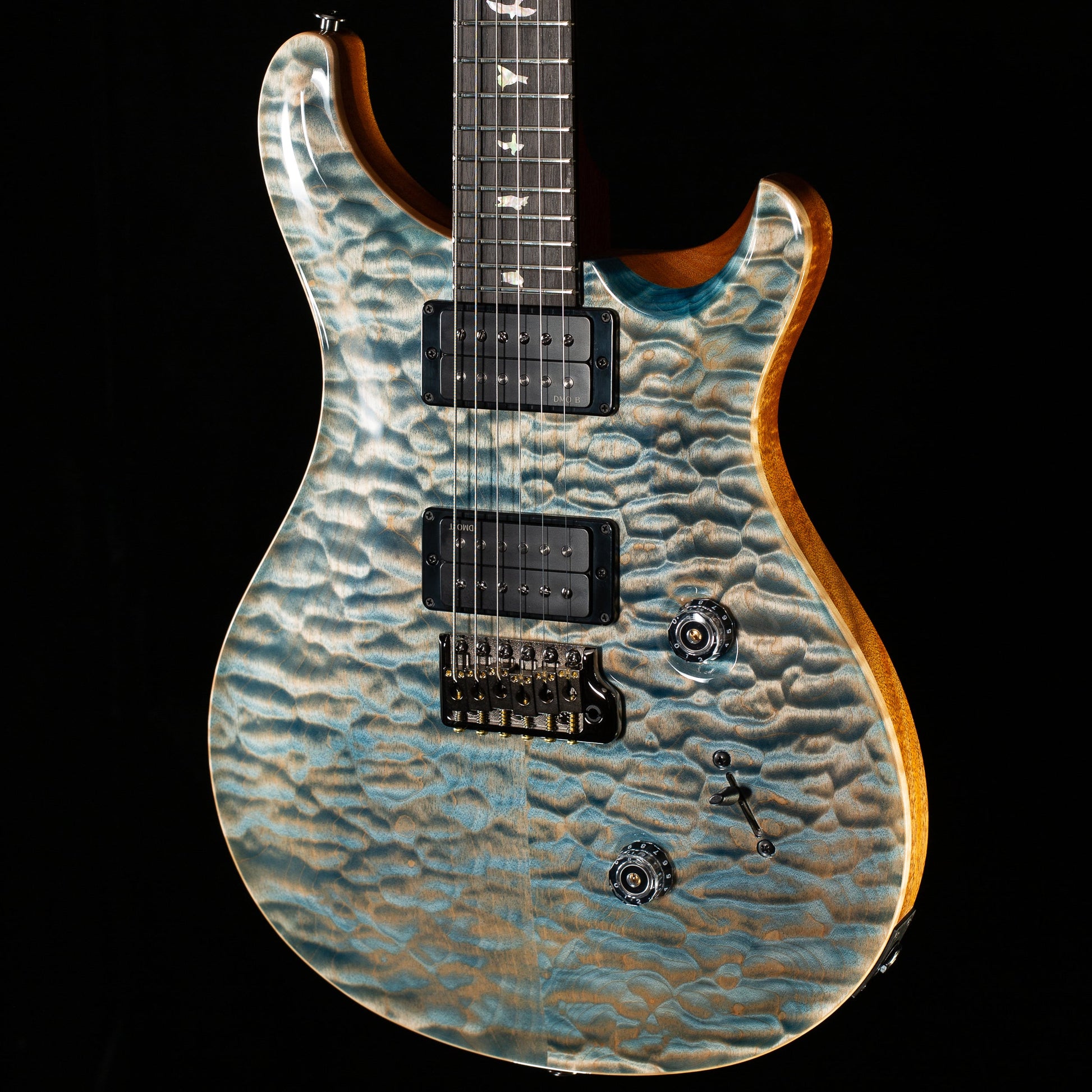 PRS Custom 24 Limited Edition Private Stock Color Faded Indigo Artist Top (107)