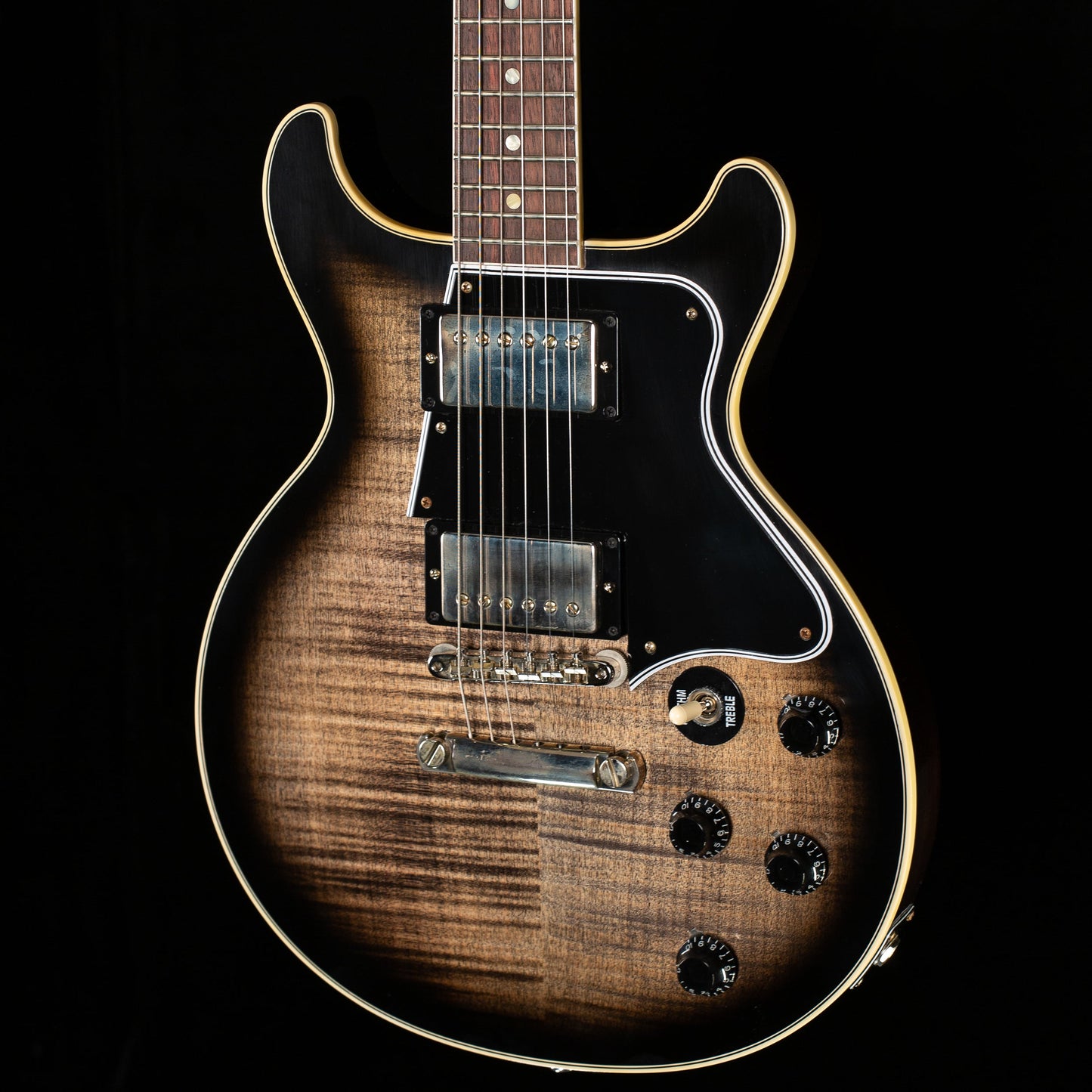Gibson Custom Shop Les Paul Special Double Cut Figured Maple Top VOS Cobra Burst (282)