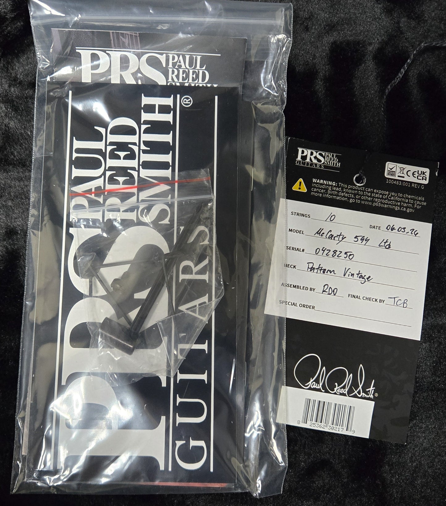 PRS Limited Edition McCarty 594 Mango Top Solarflare (250)