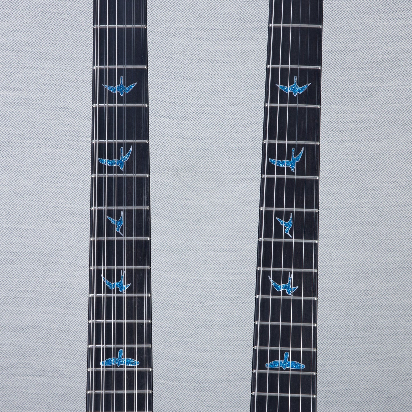 PRS Custom 24 Double-Neck 6/12 String Electric Guitar - Indigo Glow - #0387669