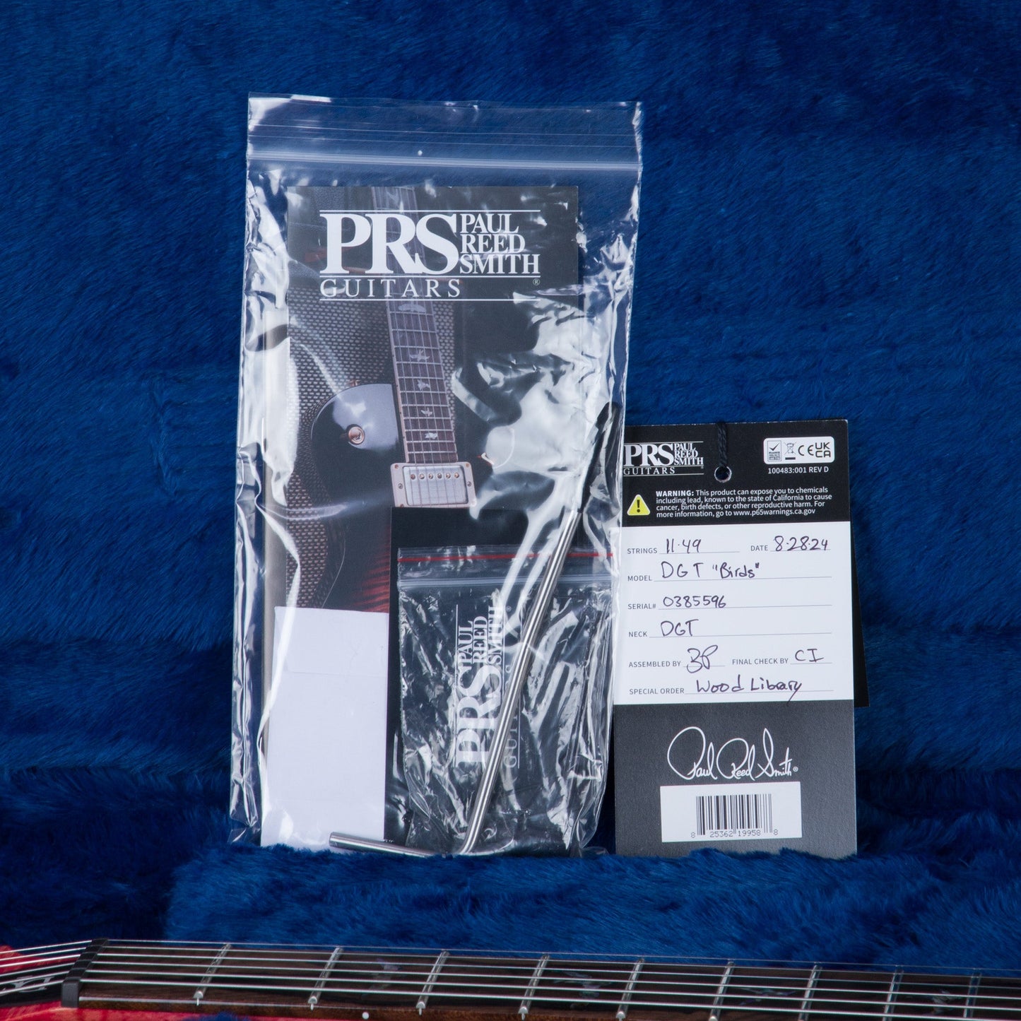 PRS Wood Library DGT Electric Guitar - Private Stock Salmon Finish - CHUCKSCLUSIVE - #240385596 - 2024