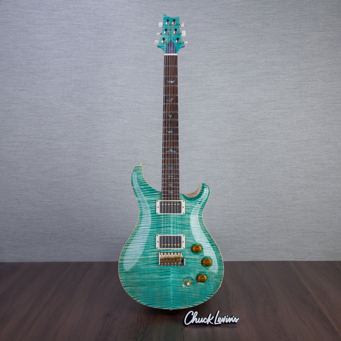 PRS Wood Library DGT Electric Guitar - Private Stock Bahamian Blue Finish - CHUCKSCLUSIVE - #240385598 - 2024