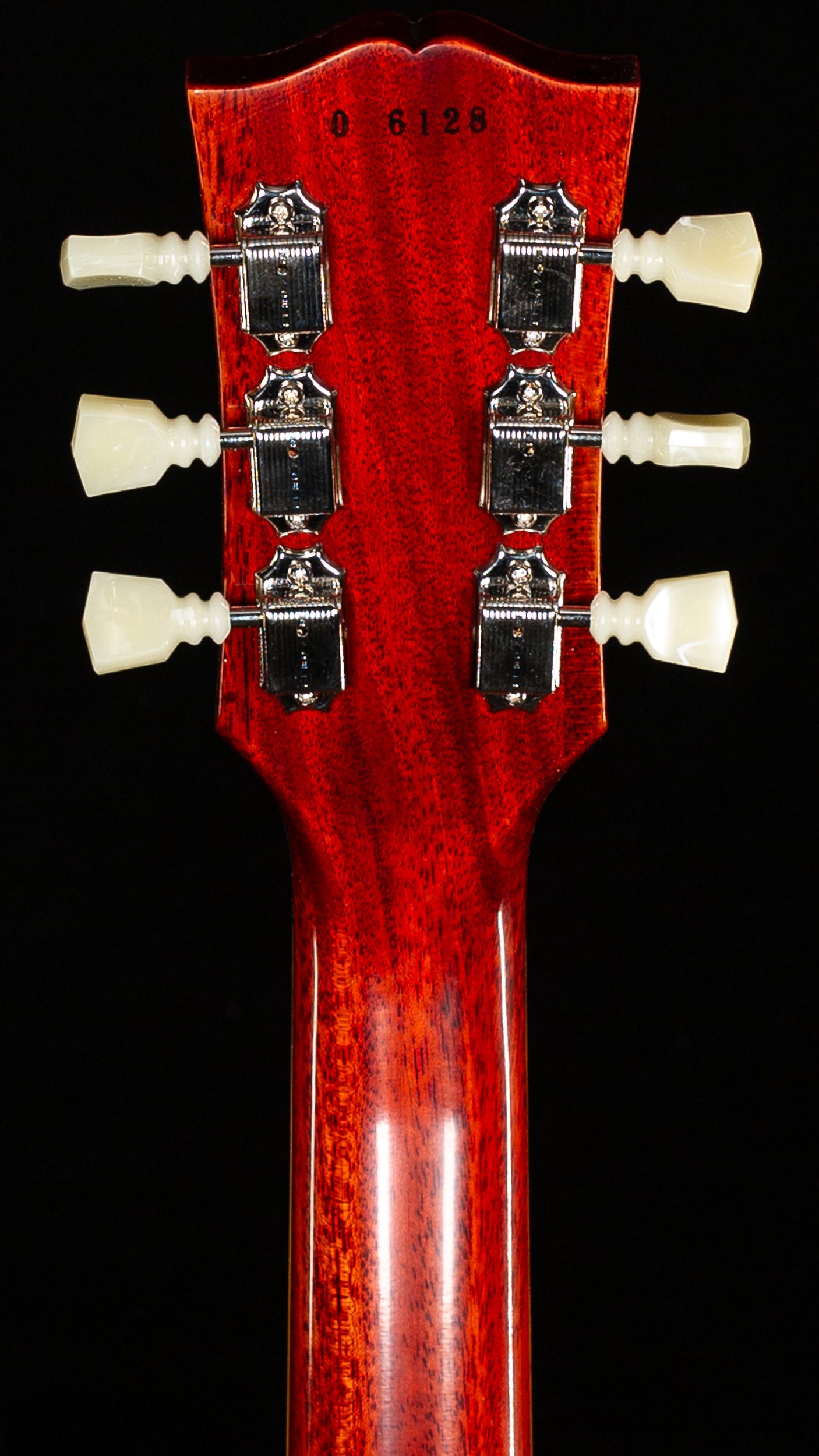Gibson Custom Shop Willcutt Cavern Collection 1960 Les Paul V2 VOS Factory Burst Chambered (128)