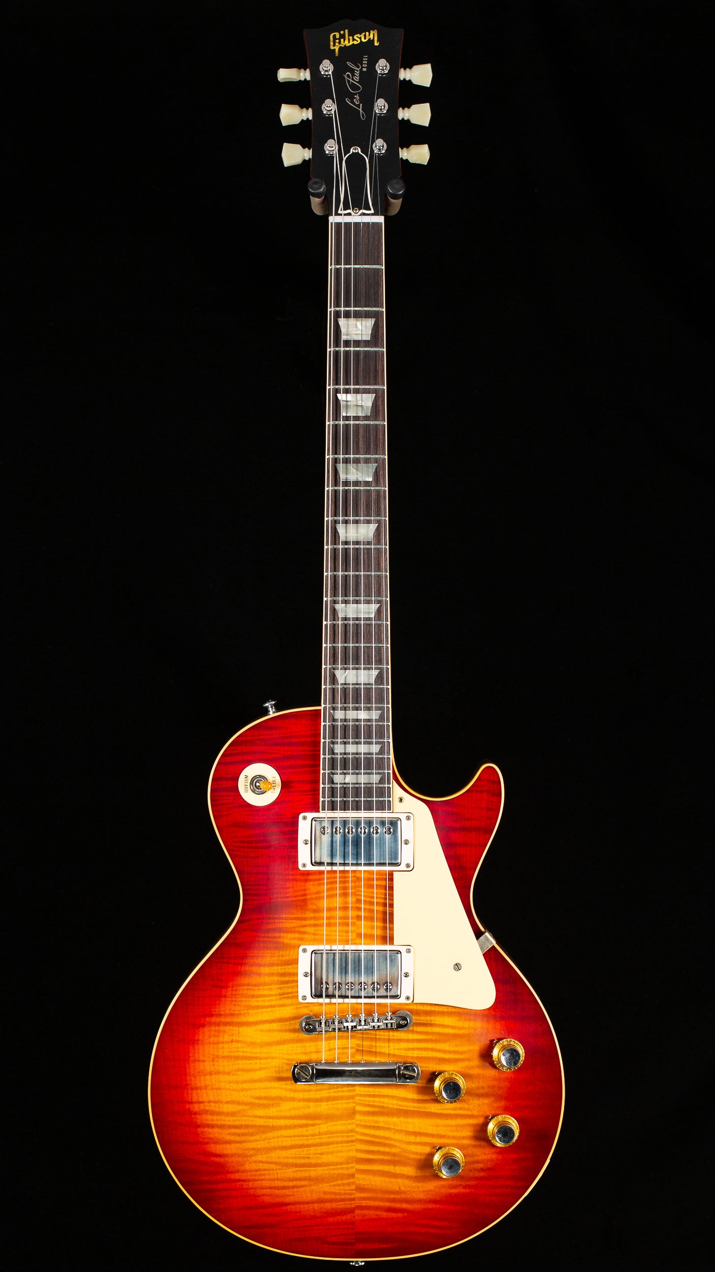 Gibson Custom Shop Willcutt Cavern Collection 1960 Les Paul V2 VOS Factory Burst Chambered (135)