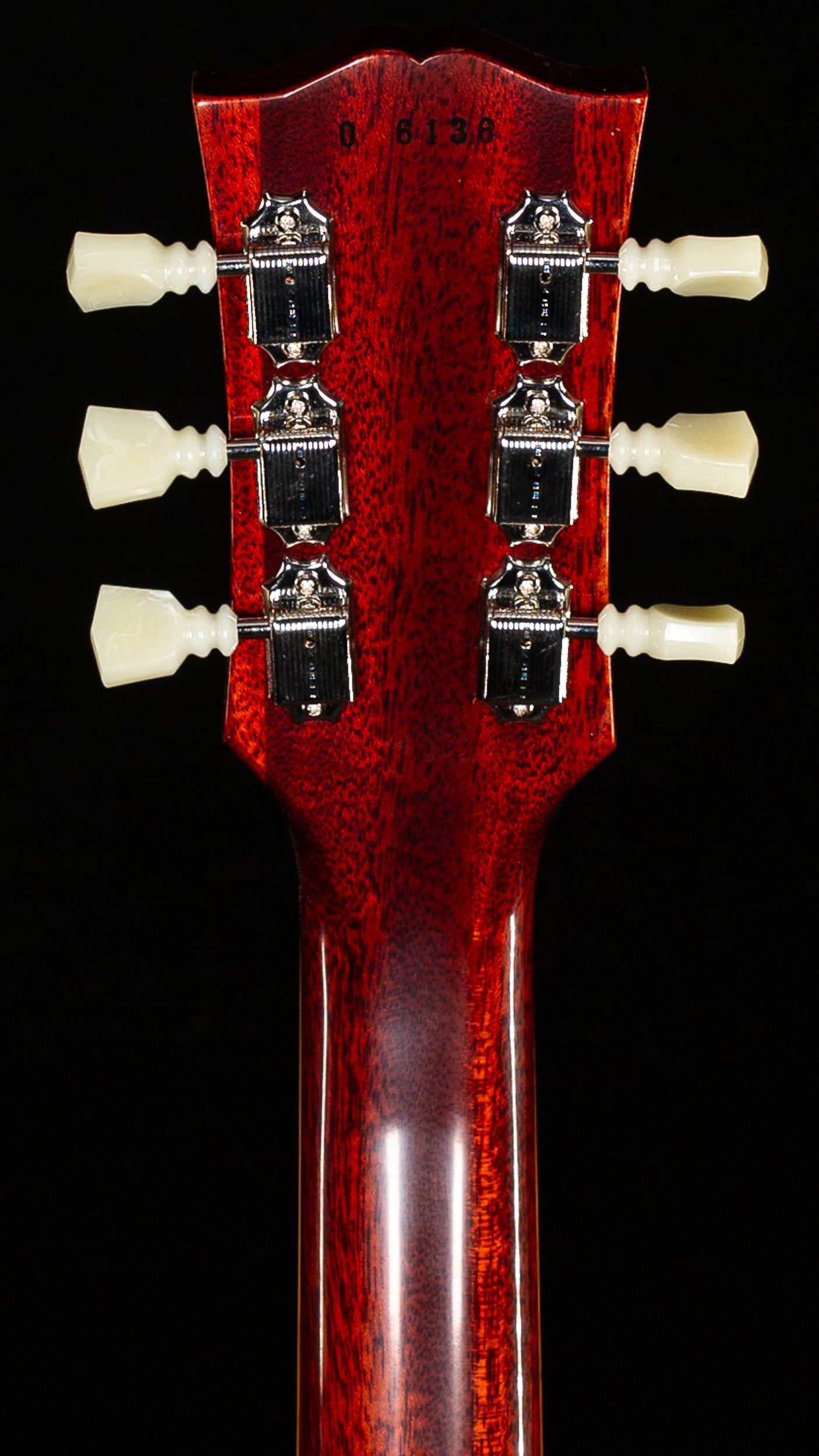 Gibson Custom Shop Willcutt Cavern Collection 1960 Les Paul V2 VOS Factory Burst Chambered (136)