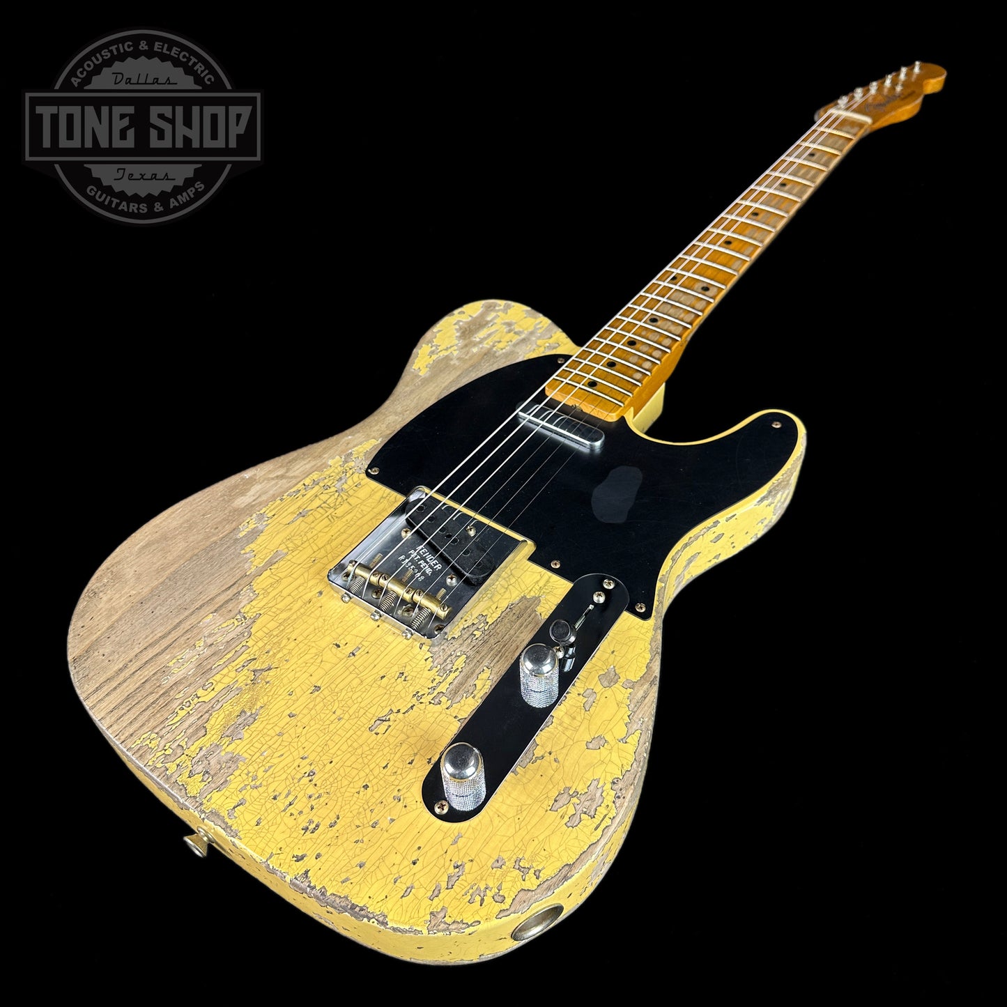 Fender Custom Shop Time Machine '54 Tele Super Heavy Relic Super Faded Aged Nocaster Blonde w/case
