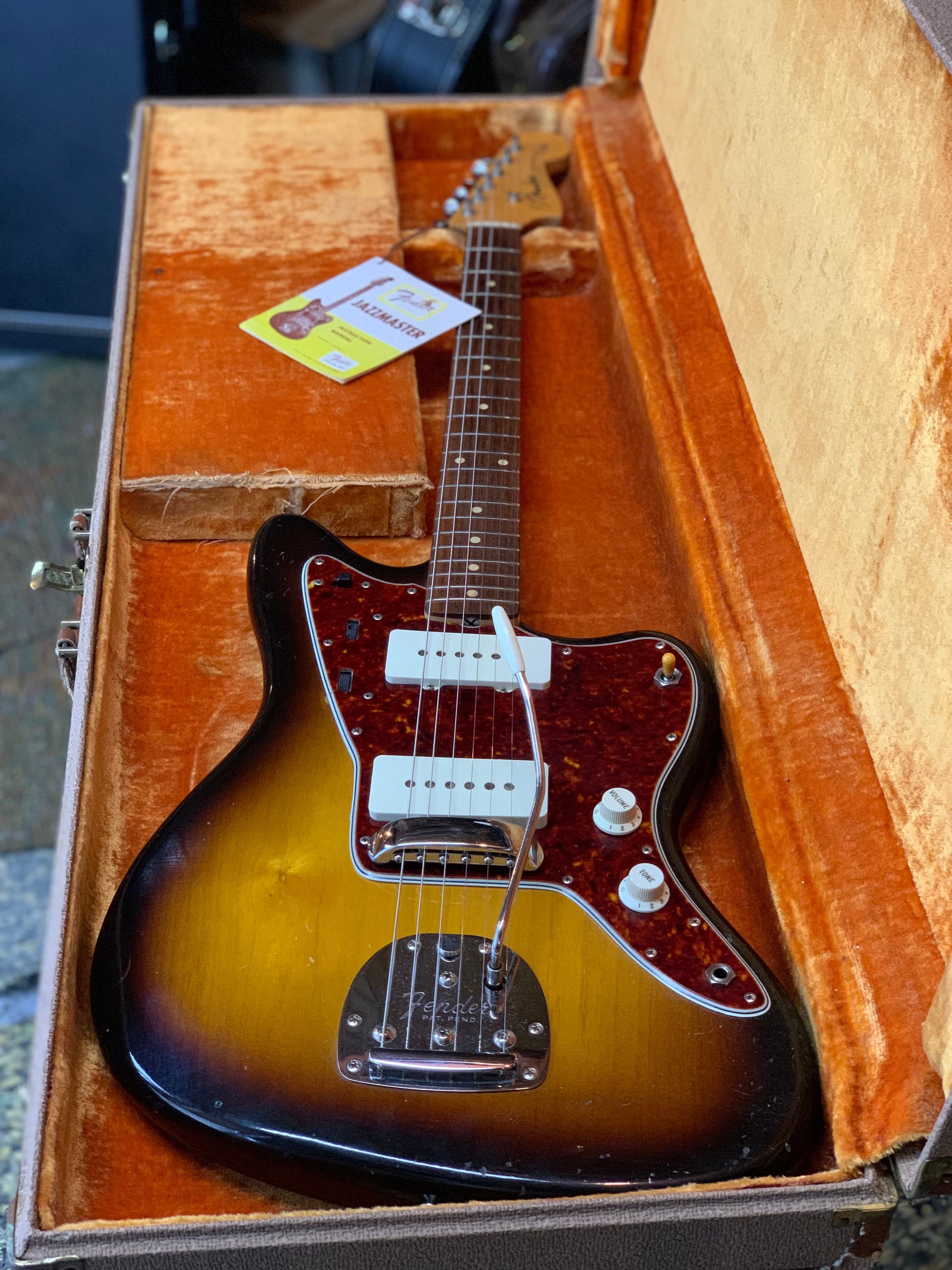 1959 Fender Jazzmaster 100% Original w/ OHSC & Tag | Vintage Slab-Board, Clean!