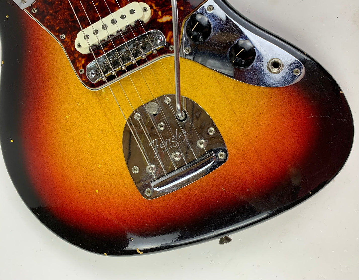 1963 Fender Jaguar Sunburst w Original Case | Pre-CBS Offset CLEAN Vintage Guitar