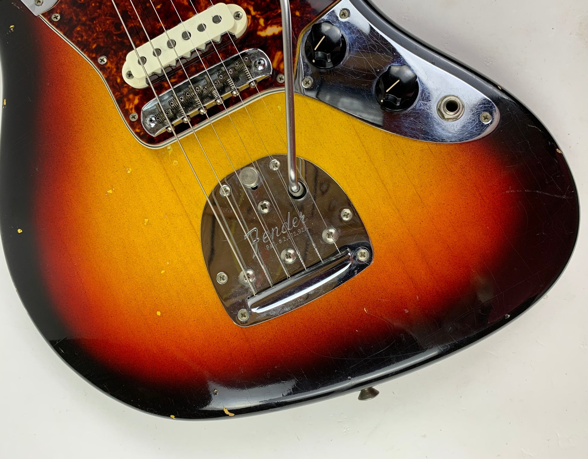 1963 Fender Jaguar Sunburst w Original Case | Pre-CBS Offset CLEAN Vintage Guitar