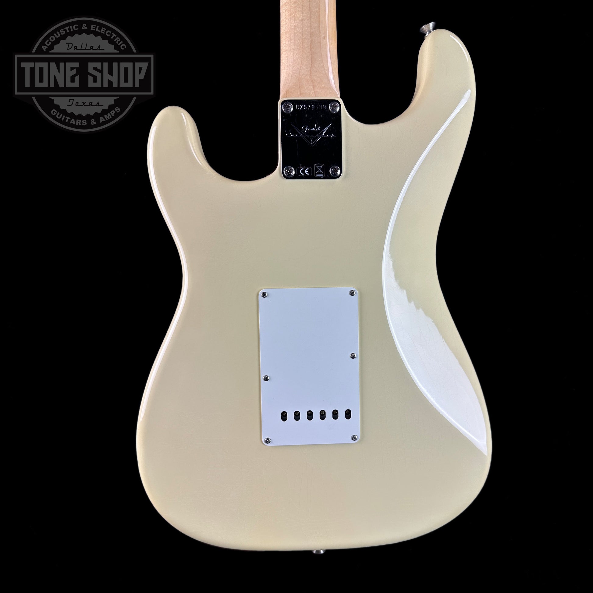 Fender Custom Shop 1968 Stratocaster DLX Closet Classic Maple Neck Aged Vintage White w/case CZ578539