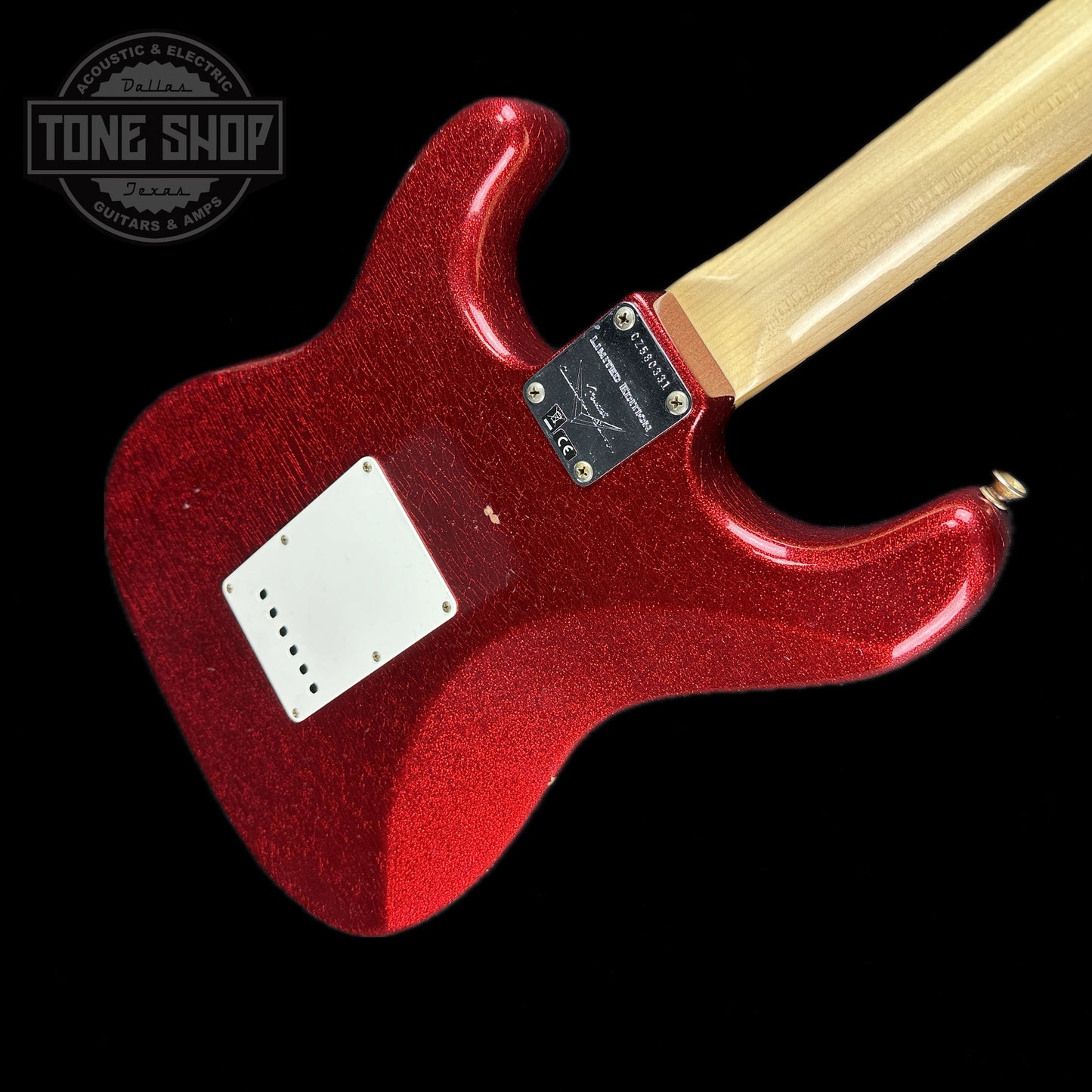 Fender Custom Shop Limited Edition 69 Strat Journeyman Relic Aged Red Sparkle w/case