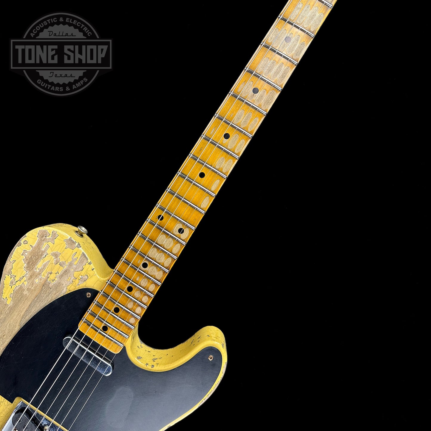 Fender Custom Shop Time Machine '54 Tele Super Heavy Relic Super Faded Aged Nocaster Blonde w/case