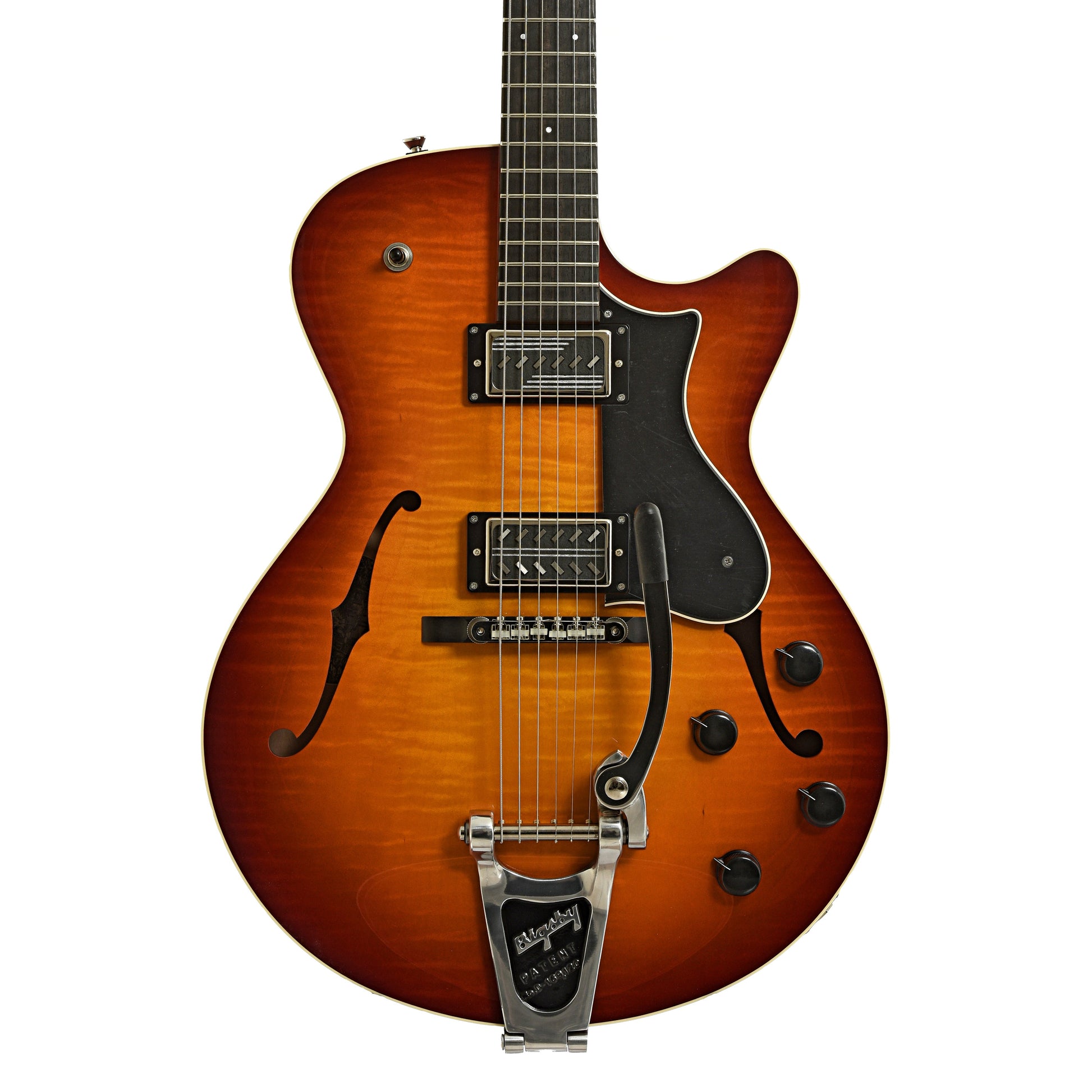 Collings 620 SM LC Hollowbody Electric Guitar& Case, Dark Cherry Sunburst