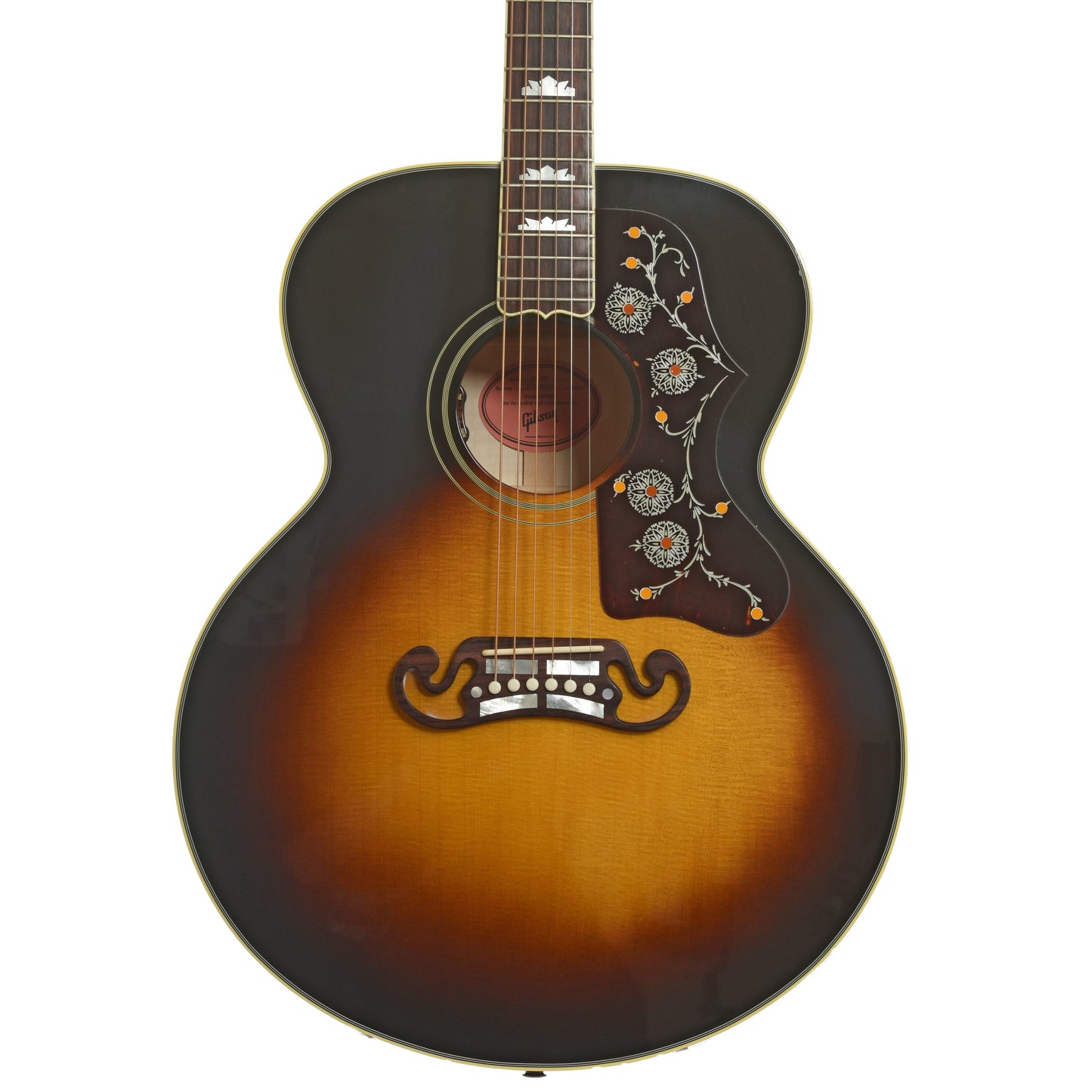 Gibson SJ-200 Original Acoustic Guitar & Case, Vintage Sunburst
