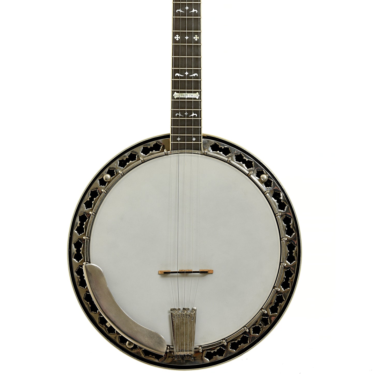 Stelling Golden Cross Walnut Resonator Banjo (1981)