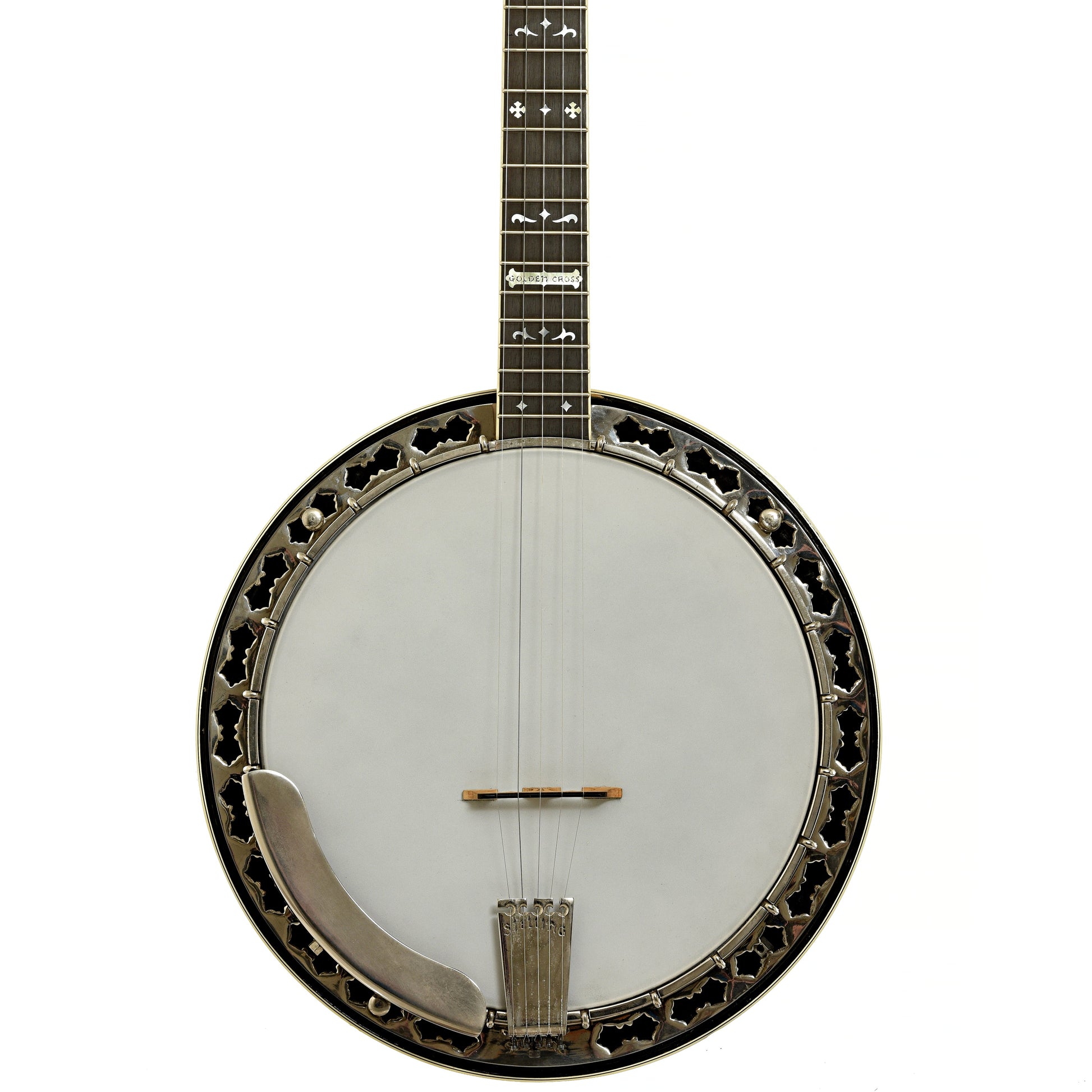 Stelling Golden Cross Walnut Resonator Banjo (1981)