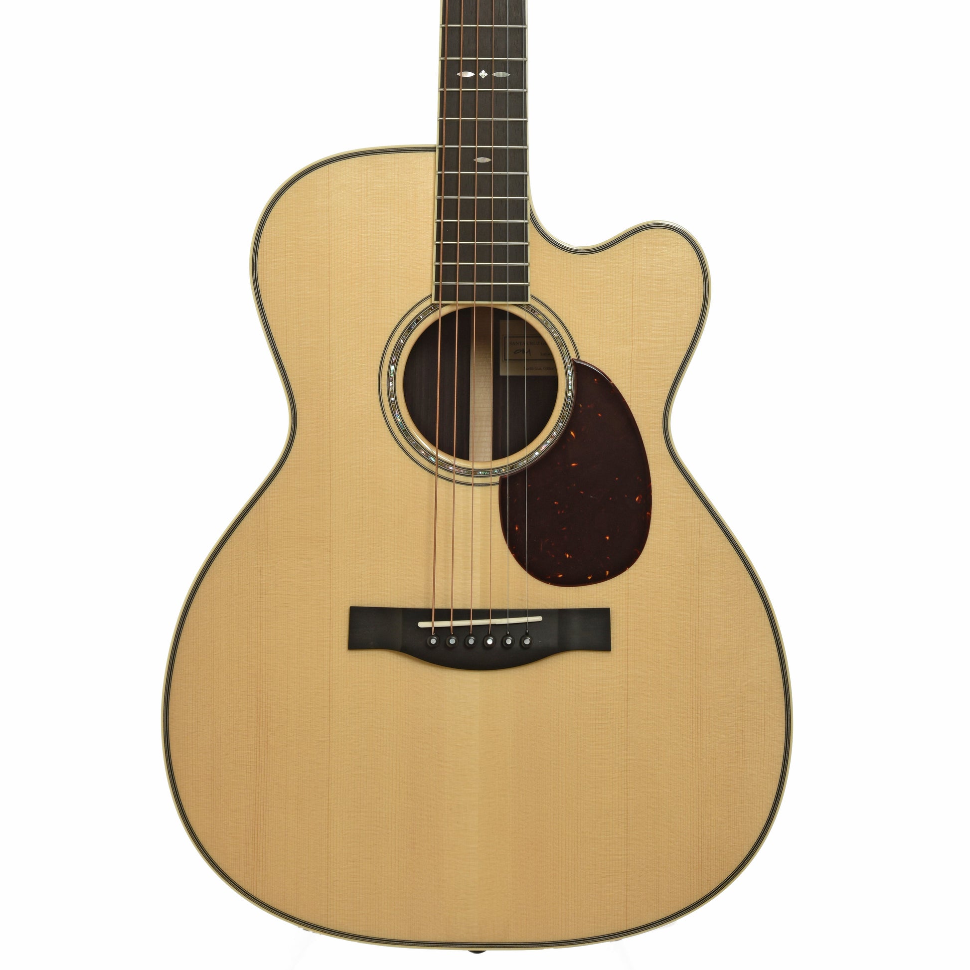 Santa Cruz OM Custom Cutaway Acoustic Guitar (2023)
